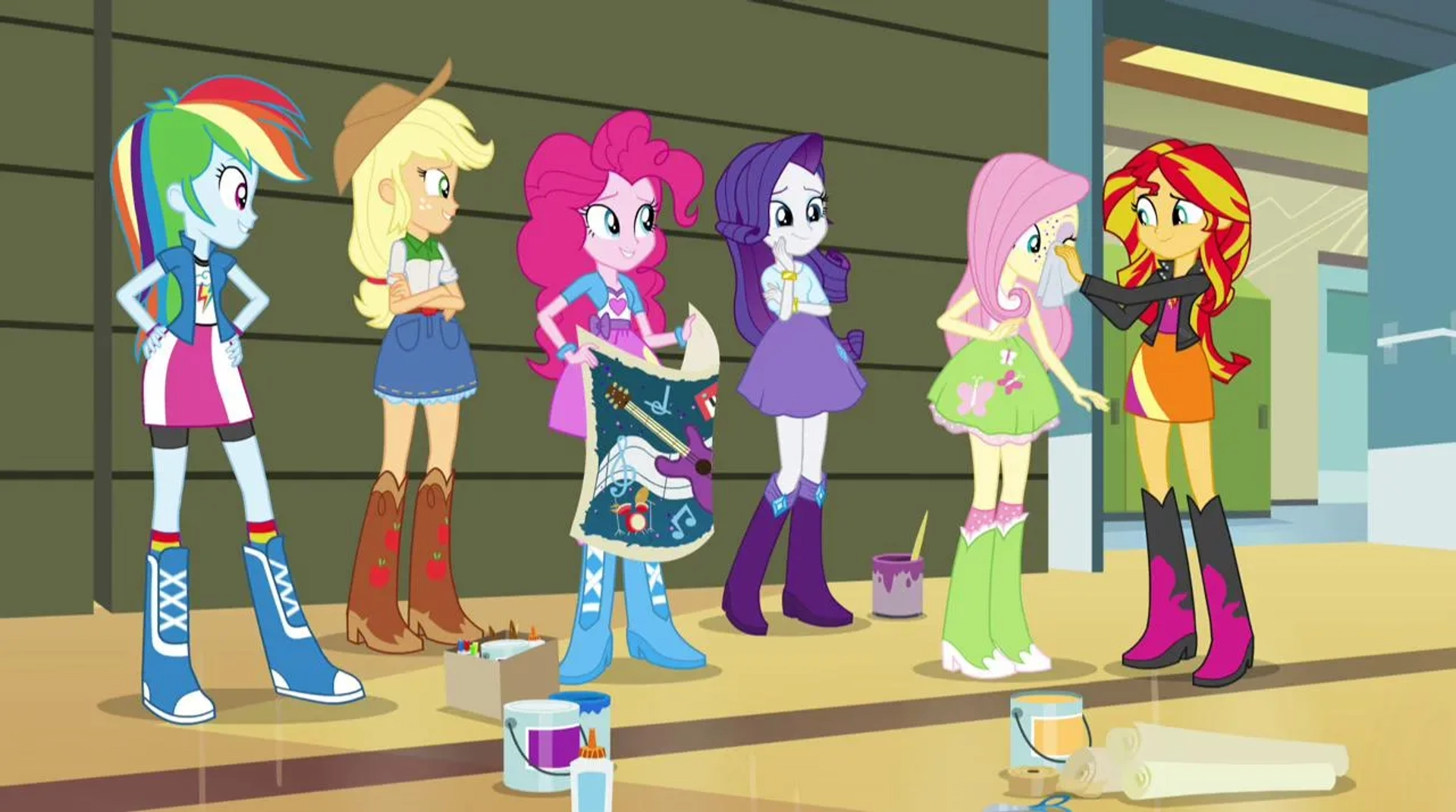 My Little Pony: Equestria Girls - Rainbow Rocks Animated (2014)