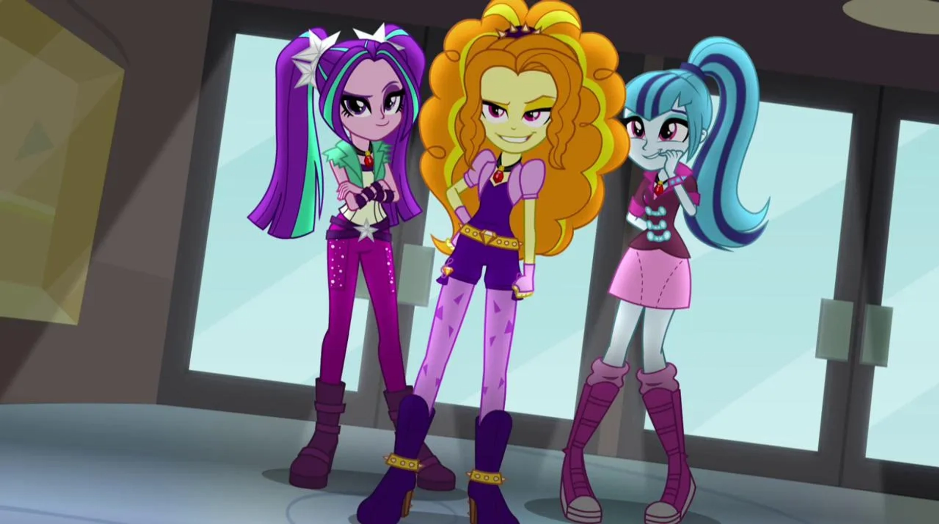 Maryke Hendrikse, Diana Kaarina, and Kazumi Evans in My Little Pony: Equestria Girls - Rainbow Rocks Animated (2014)