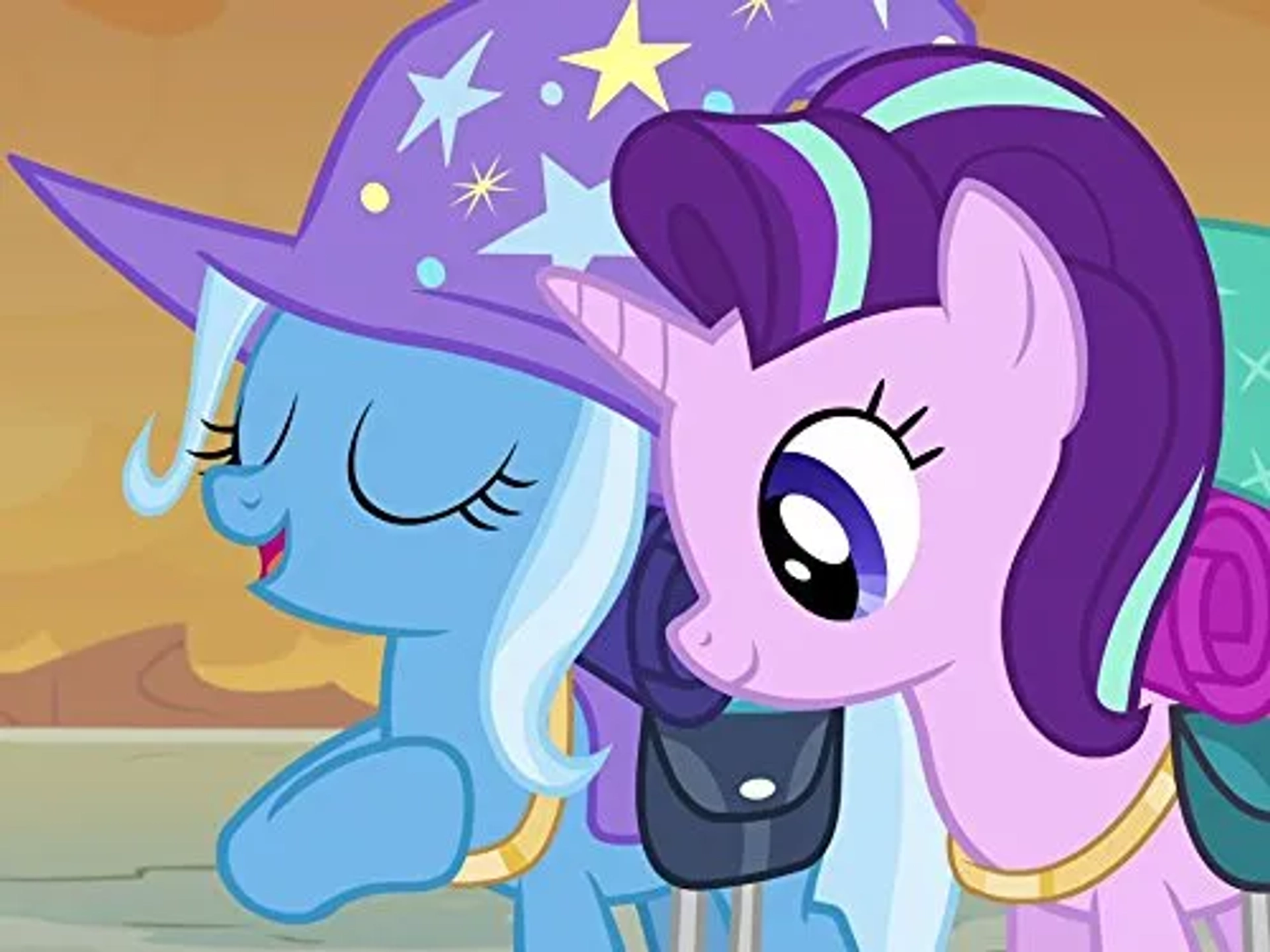 Kathleen Barr and Kelly Sheridan in My Little Pony: Friendship Is Magic (2010)