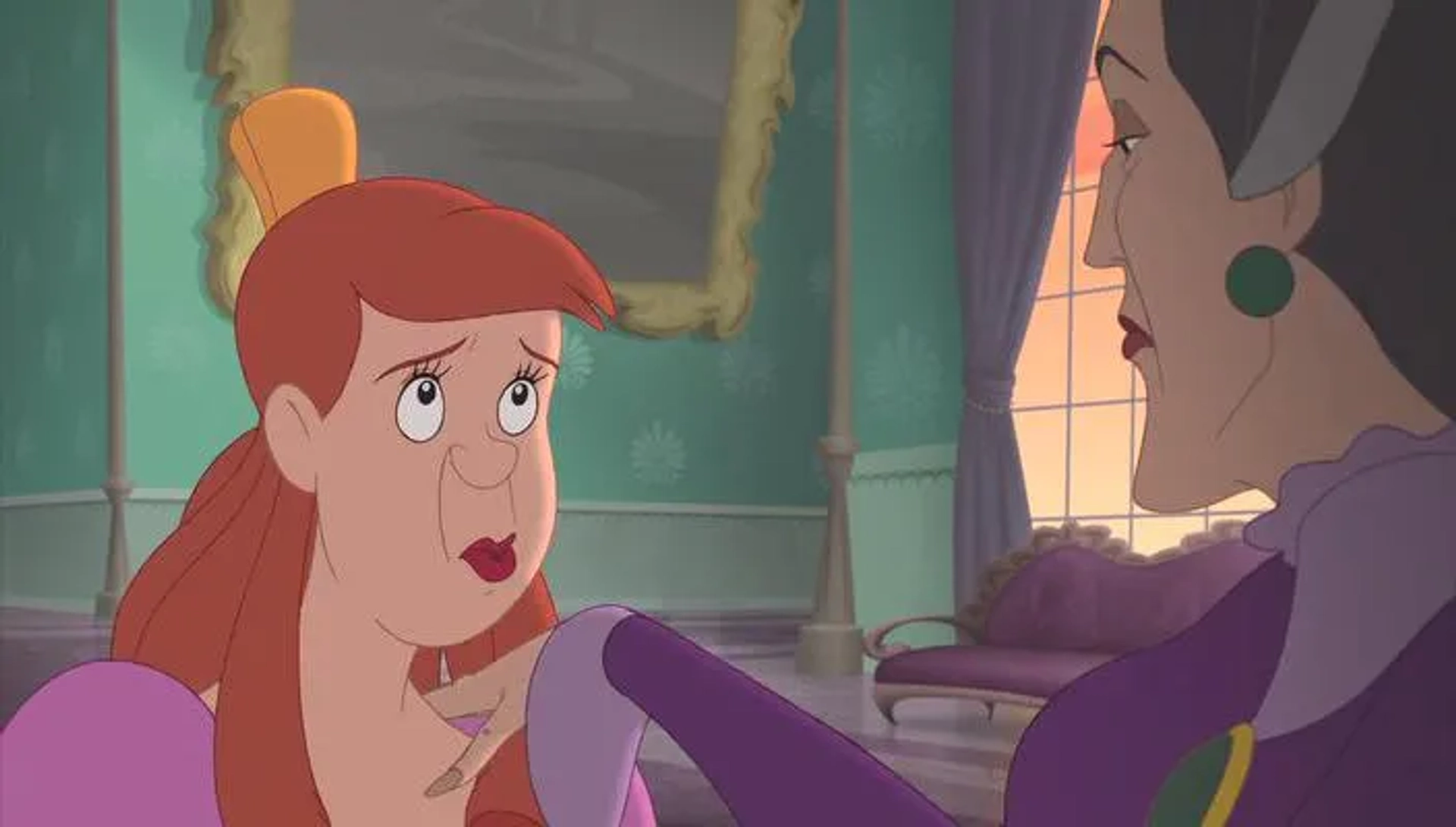 Susanne Blakeslee and Tress MacNeille in Cinderella 3: A Twist in Time (2007)