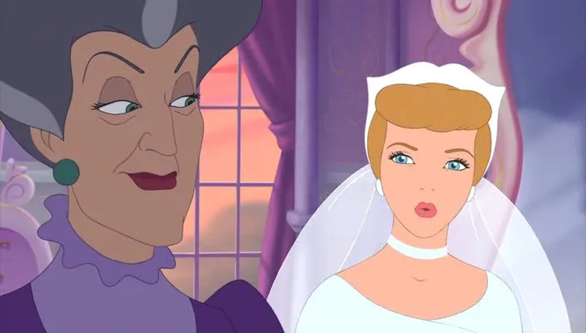 Susanne Blakeslee and Jennifer Hale in Cinderella 3: A Twist in Time (2007)