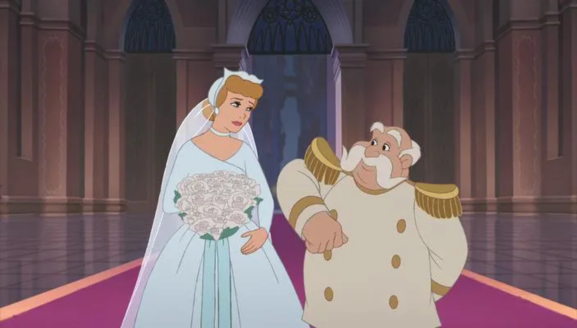 Tress MacNeille and Andre Stojka in Cinderella 3: A Twist in Time (2007)