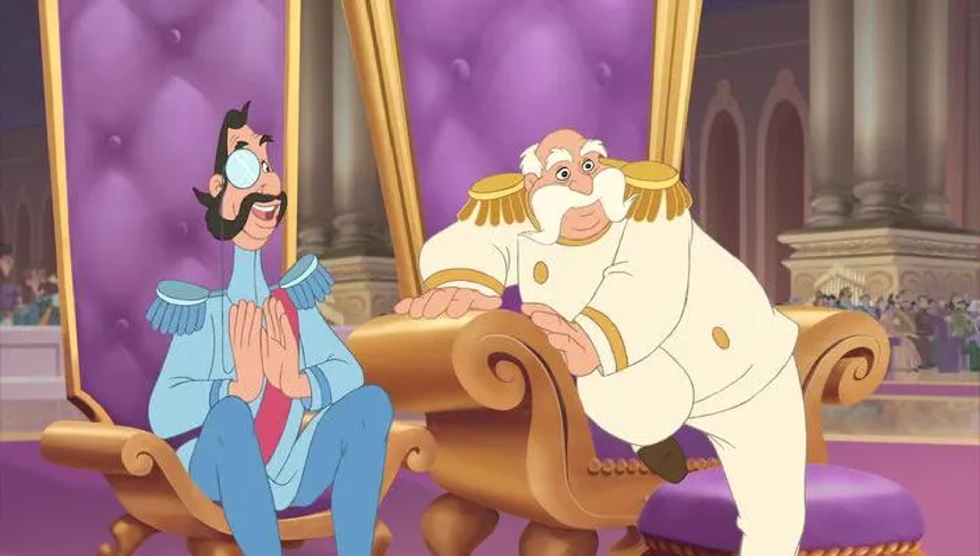 Rob Paulsen and Andre Stojka in Cinderella 3: A Twist in Time (2007)
