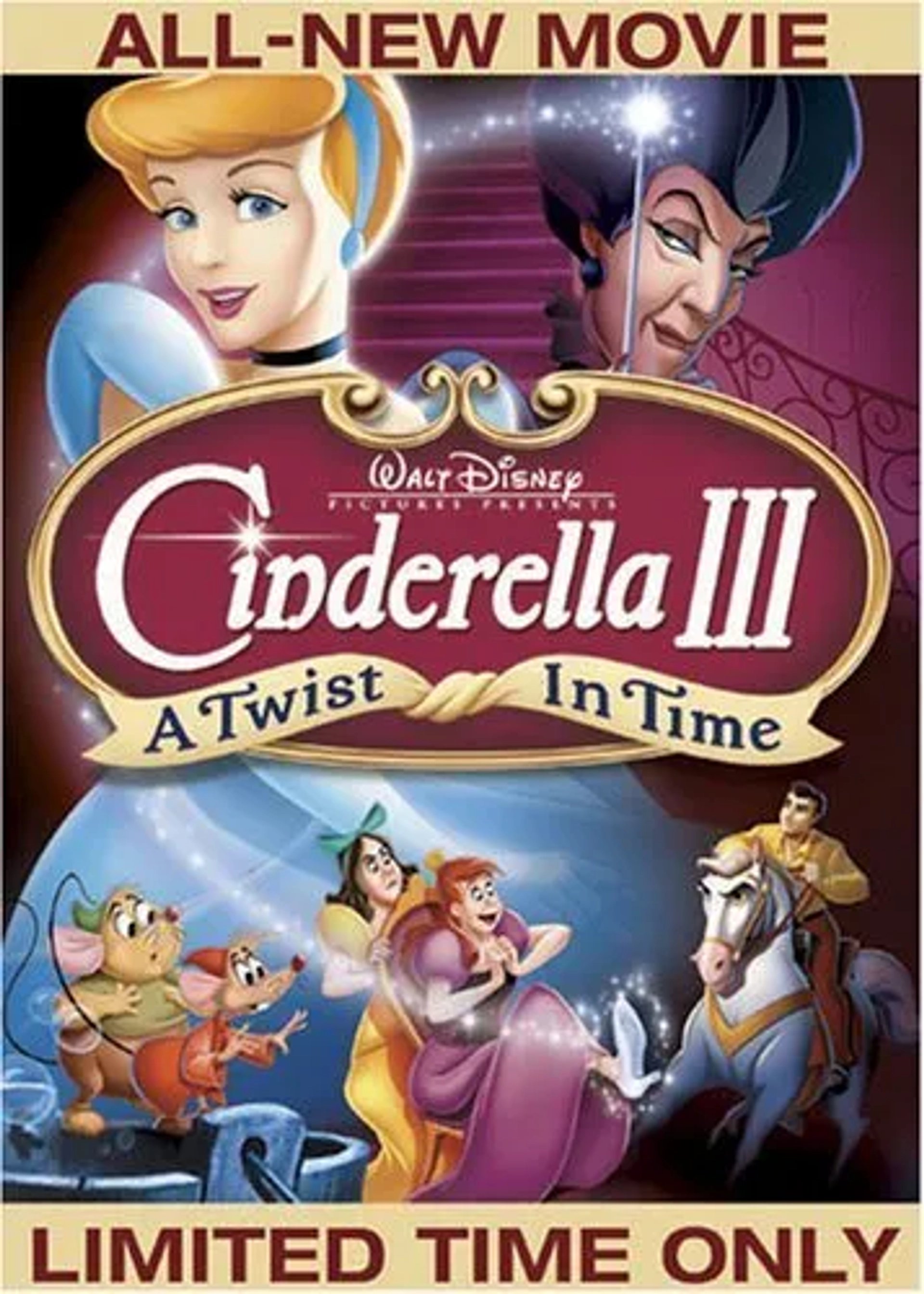 Christopher Daniel Barnes, Susanne Blakeslee, Corey Burton, Jennifer Hale, Tress MacNeille, Rob Paulsen, and Russi Taylor in Cinderella 3: A Twist in Time (2007)