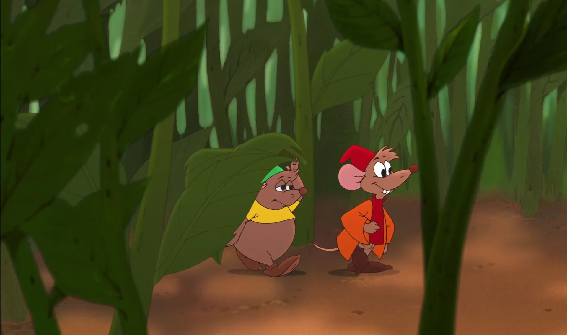 Corey Burton and Rob Paulsen in Cinderella II: Dreams Come True (2002)