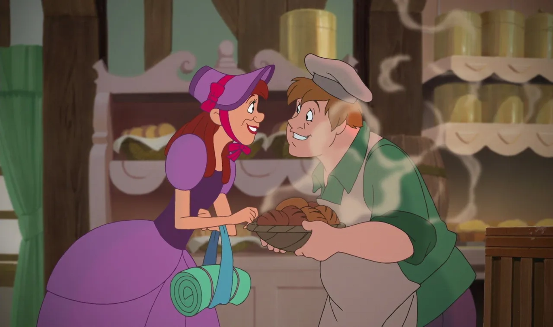 Tress MacNeille and Rob Paulsen in Cinderella II: Dreams Come True (2002)