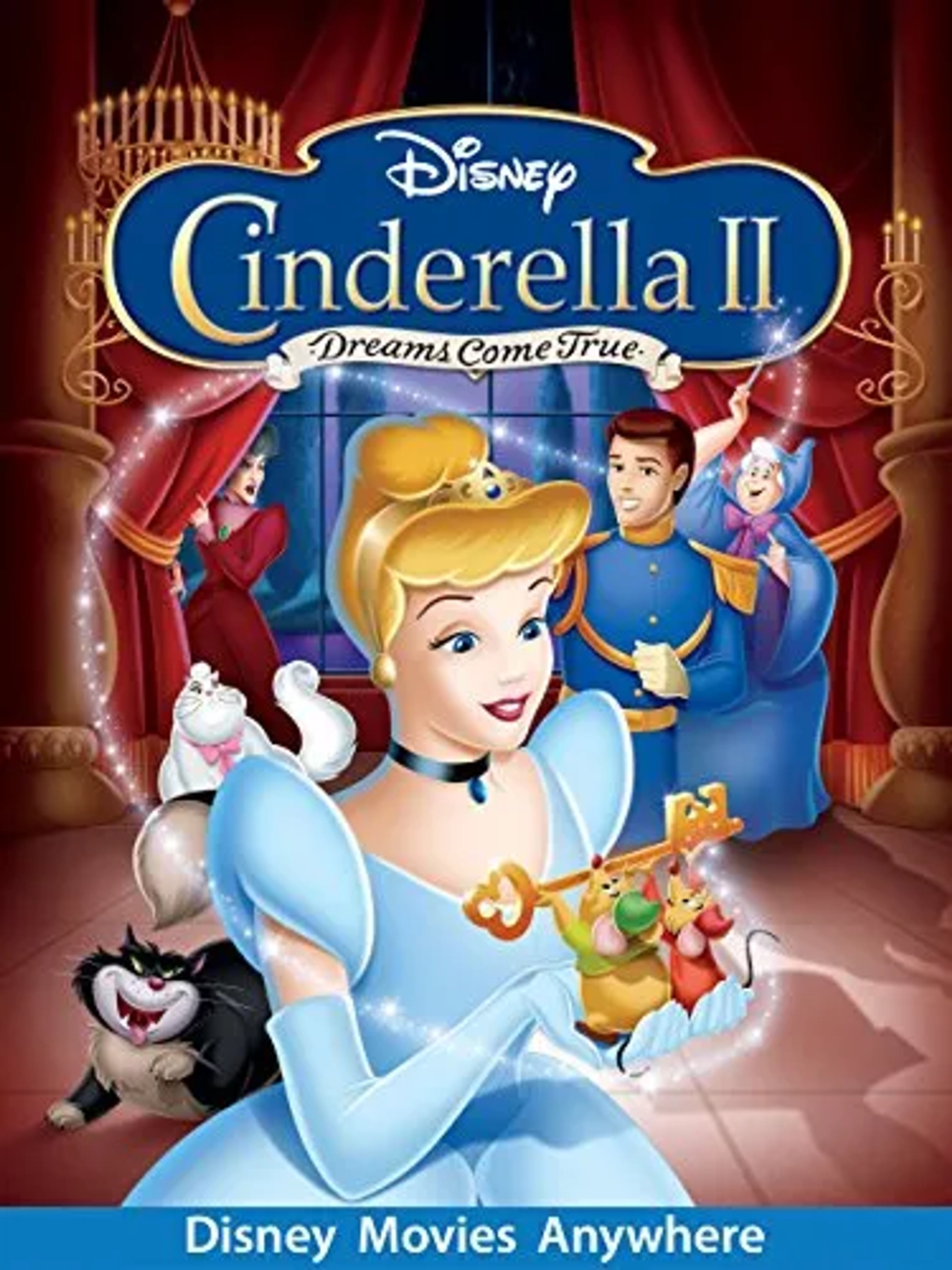 Christopher Daniel Barnes, Susanne Blakeslee, Corey Burton, Jennifer Hale, Rob Paulsen, Russi Taylor, and Frank Welker in Cinderella II: Dreams Come True (2002)