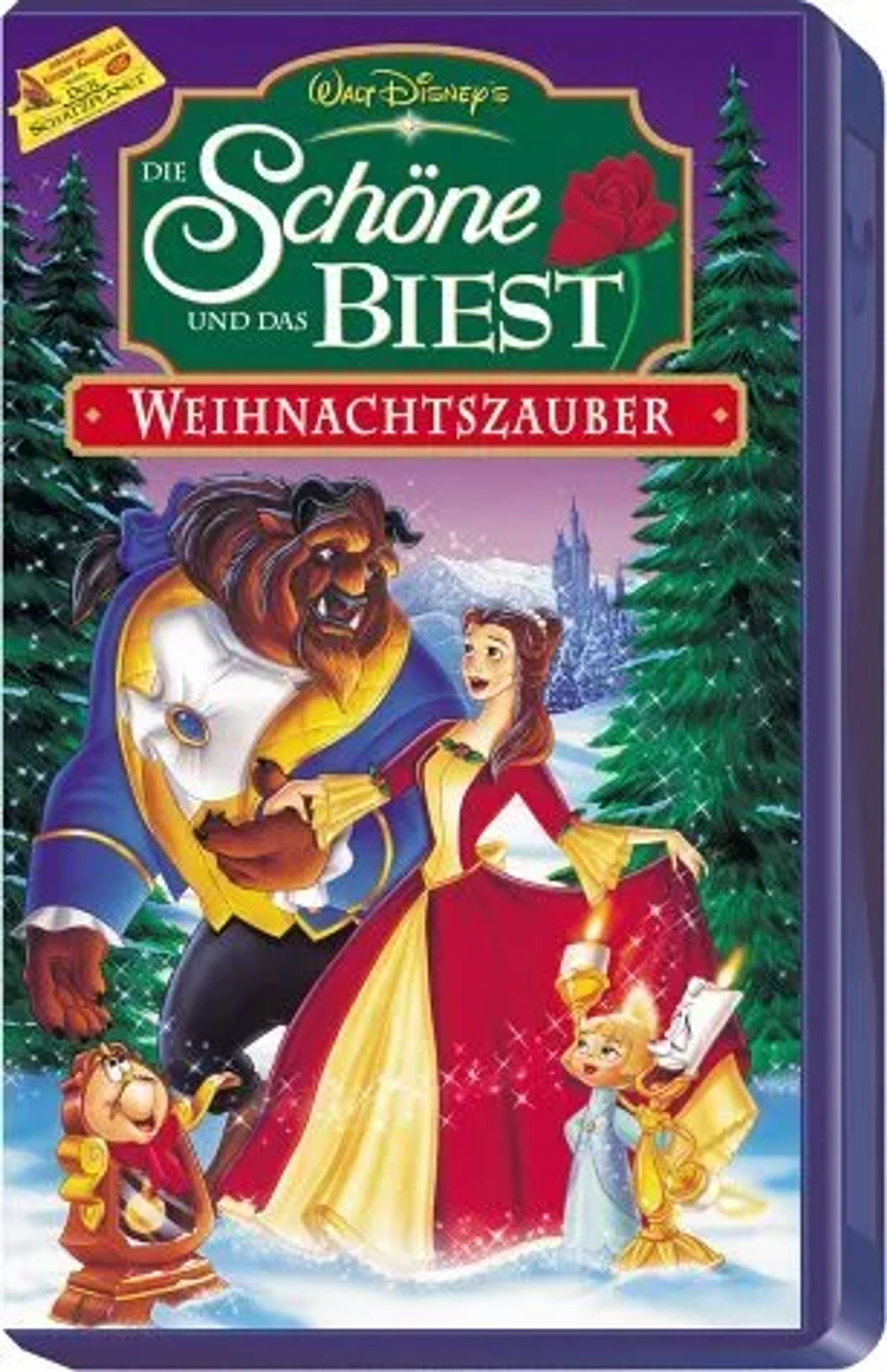Robby Benson, Jerry Orbach, Bernadette Peters, David Ogden Stiers, and Paige O'Hara in Beauty and the Beast: The Enchanted Christmas (1997)