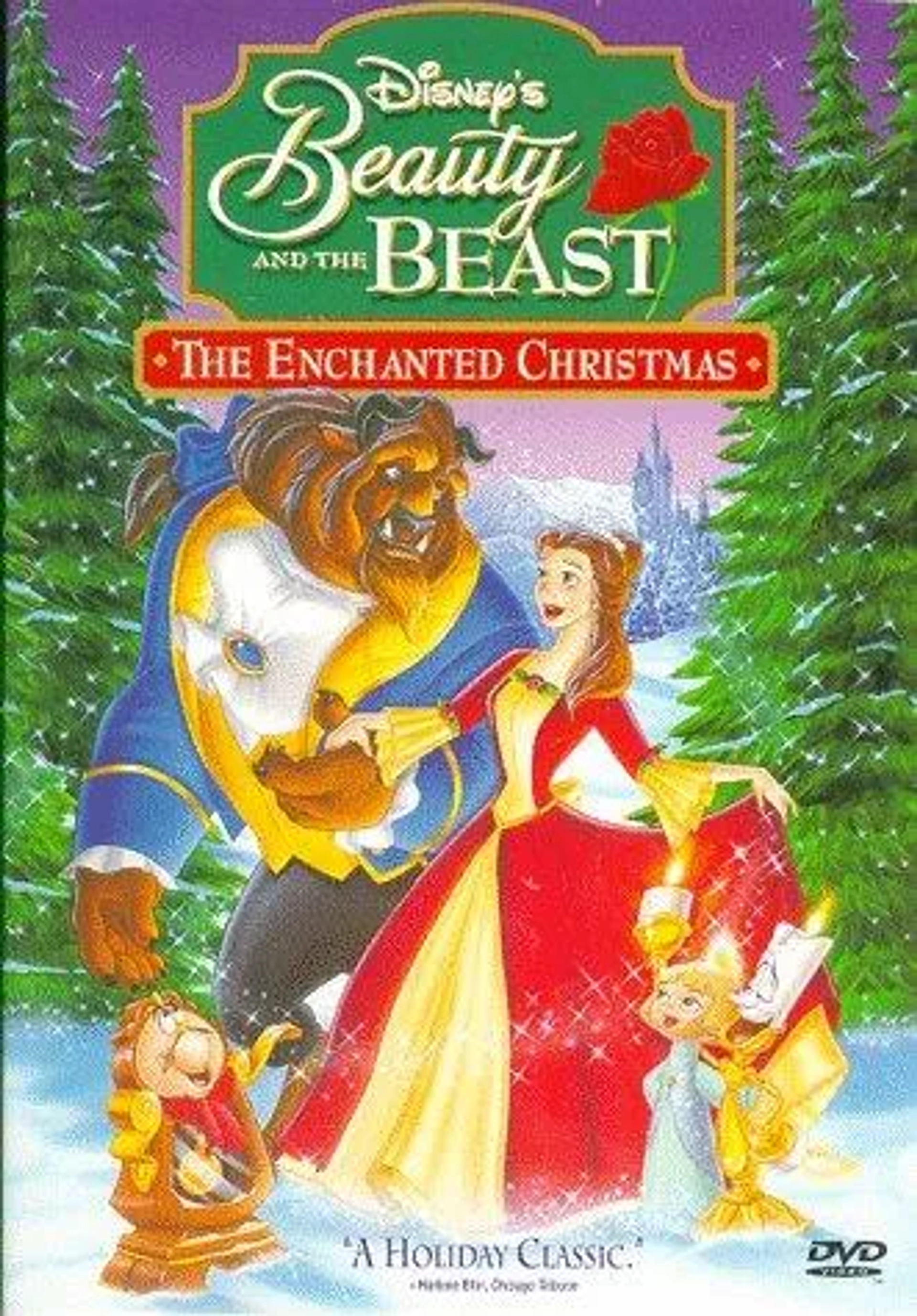 Robby Benson, Jerry Orbach, Bernadette Peters, David Ogden Stiers, and Paige O'Hara in Beauty and the Beast: The Enchanted Christmas (1997)