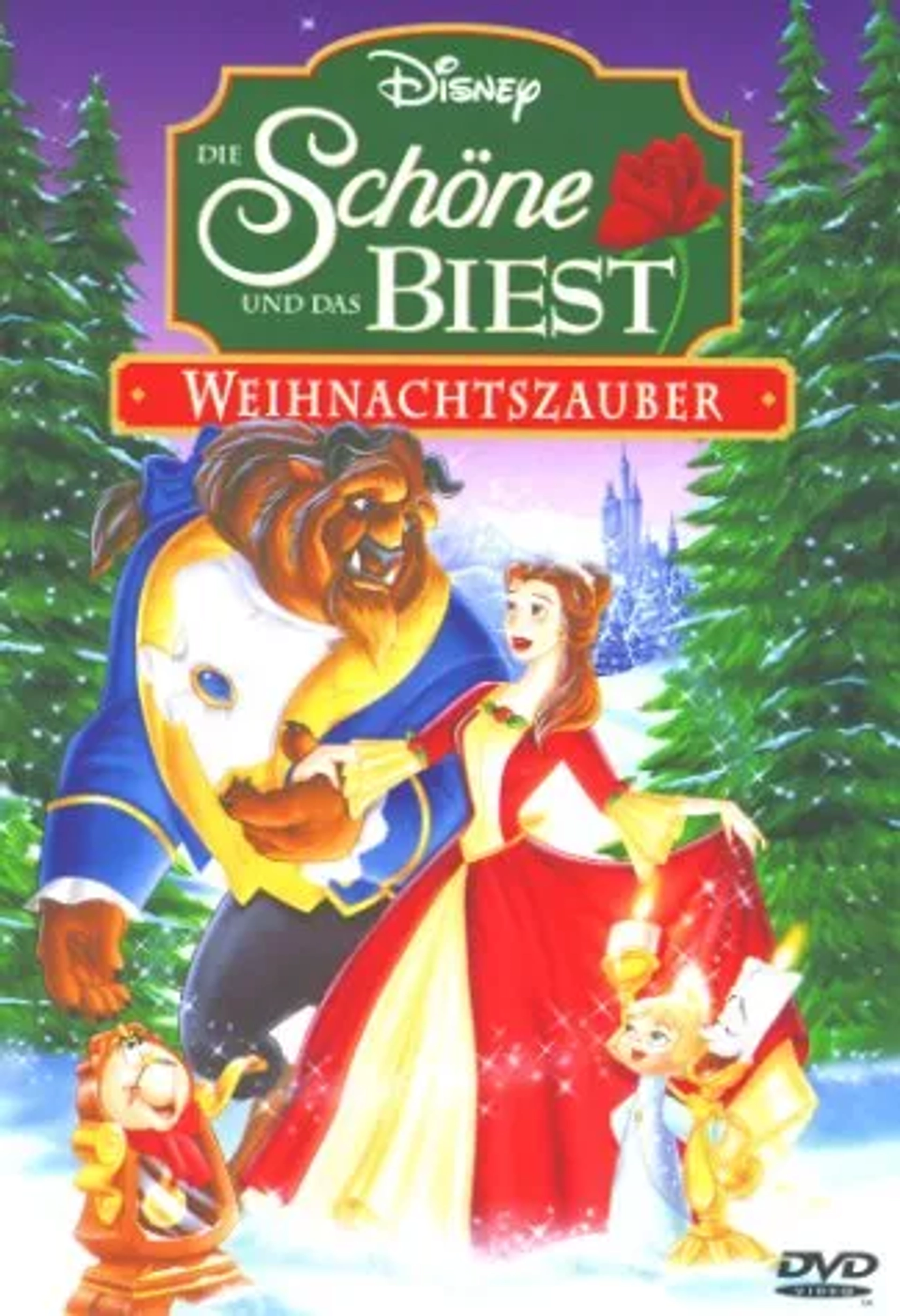 Robby Benson, Jerry Orbach, Bernadette Peters, David Ogden Stiers, and Paige O'Hara in Beauty and the Beast: The Enchanted Christmas (1997)