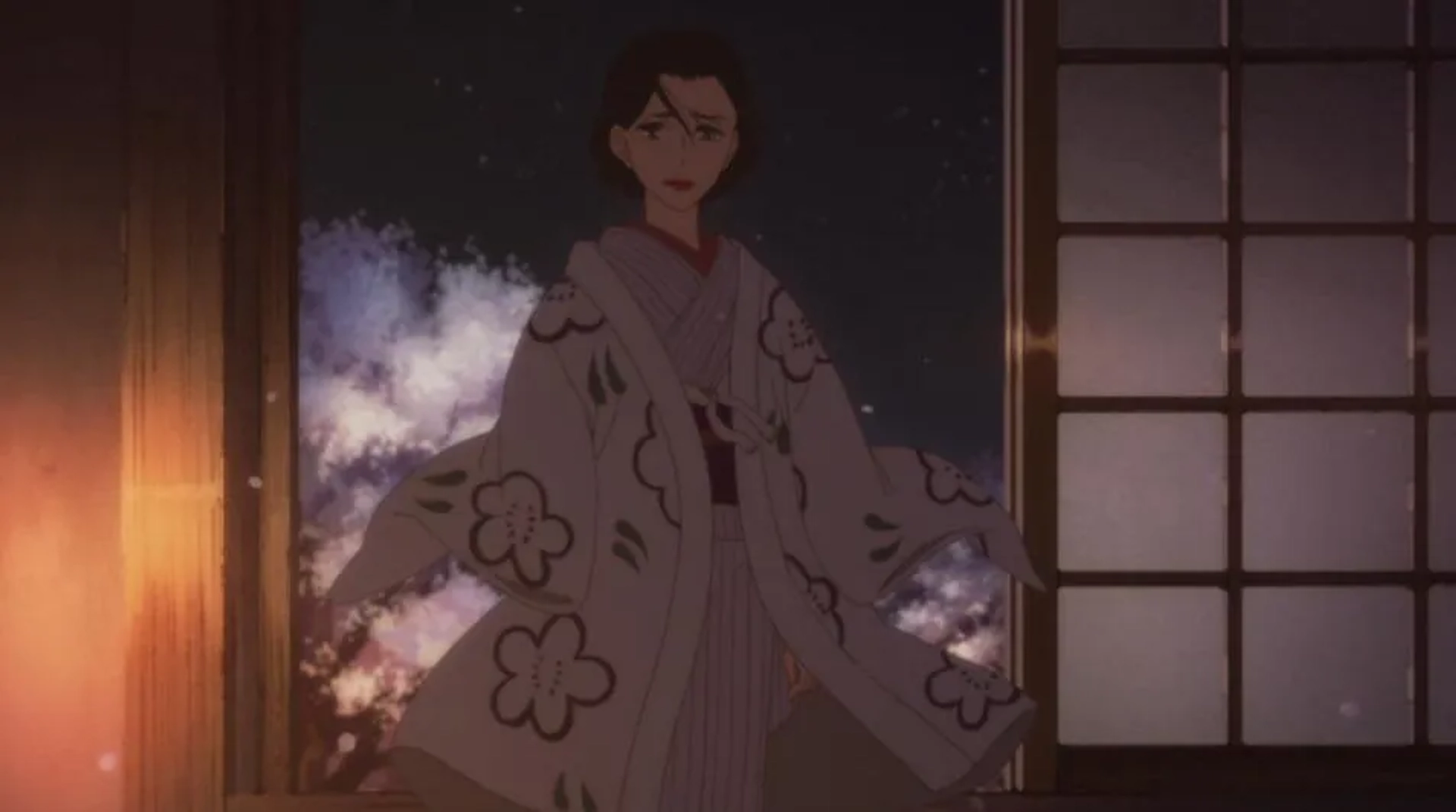 Megumi Hayashibara in Showa Genroku Rakugo Shinju (2016)