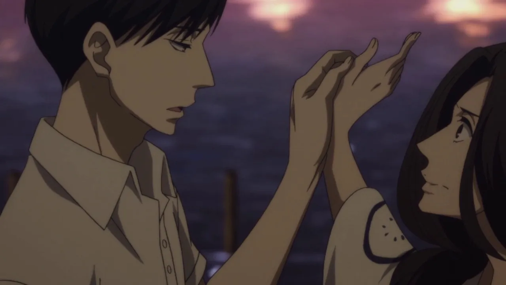 Megumi Hayashibara and Akira Ishida in Showa Genroku Rakugo Shinju (2016)
