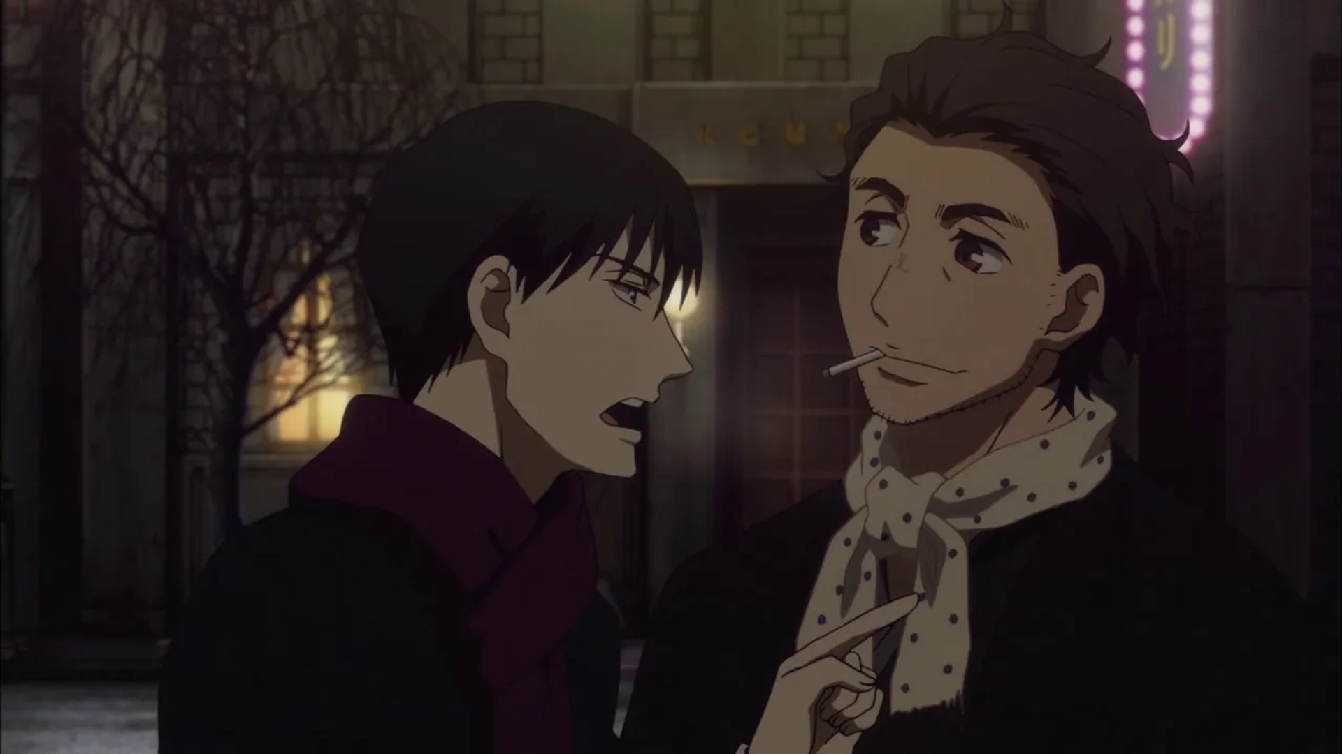 Akira Ishida and Kôichi Yamadera in Showa Genroku Rakugo Shinju (2016)
