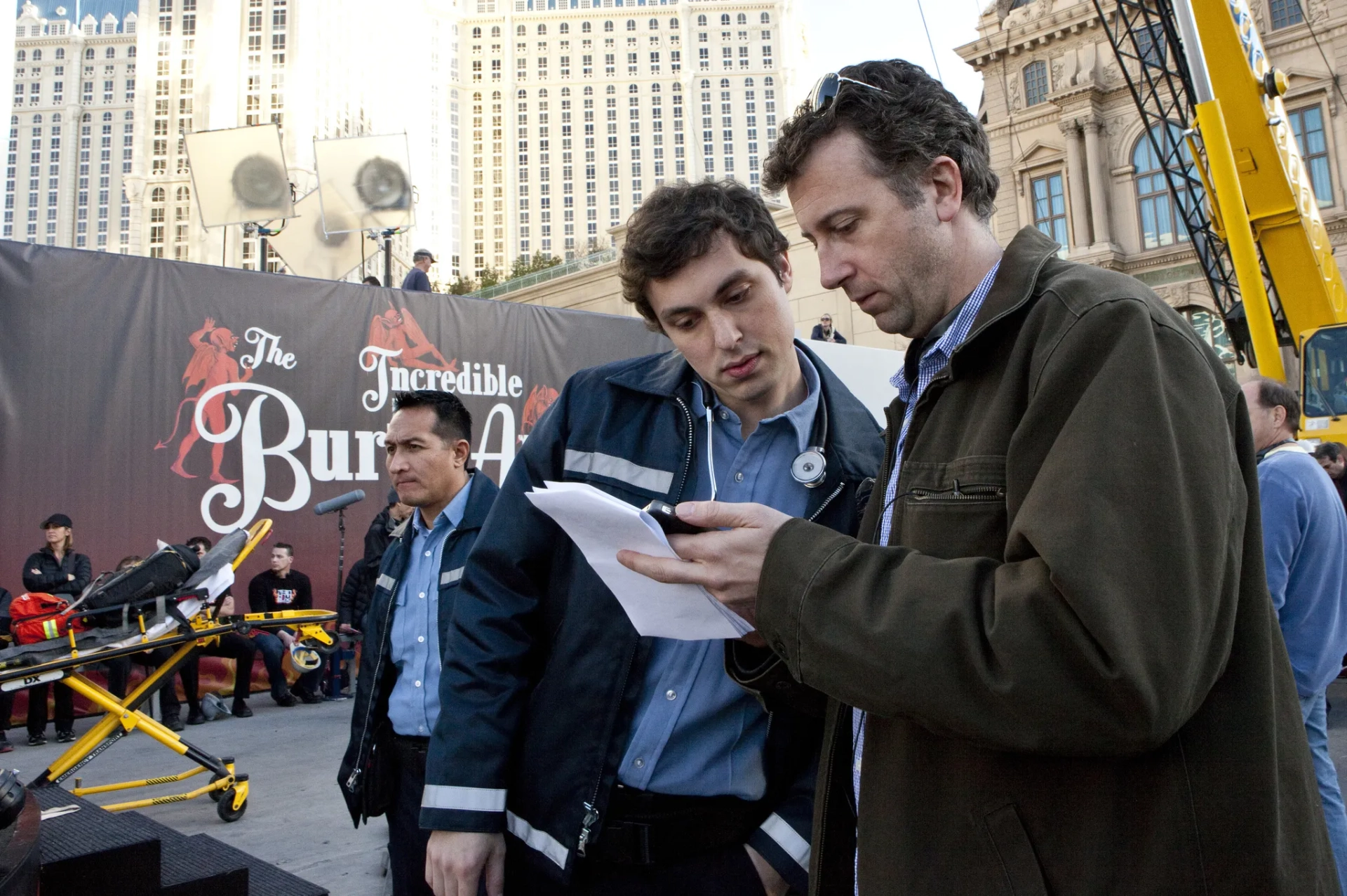 John Francis Daley and Jonathan Goldstein in The Incredible Burt Wonderstone (2013)