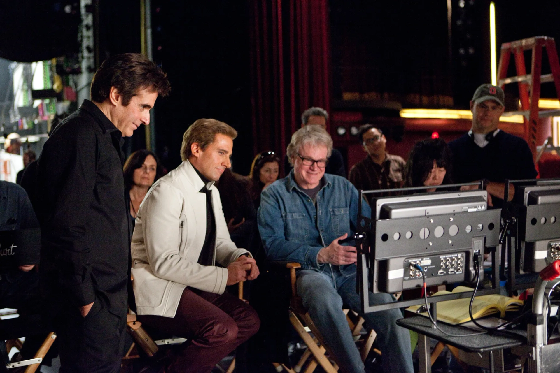 David Copperfield, Steve Carell, and Don Scardino in The Incredible Burt Wonderstone (2013)