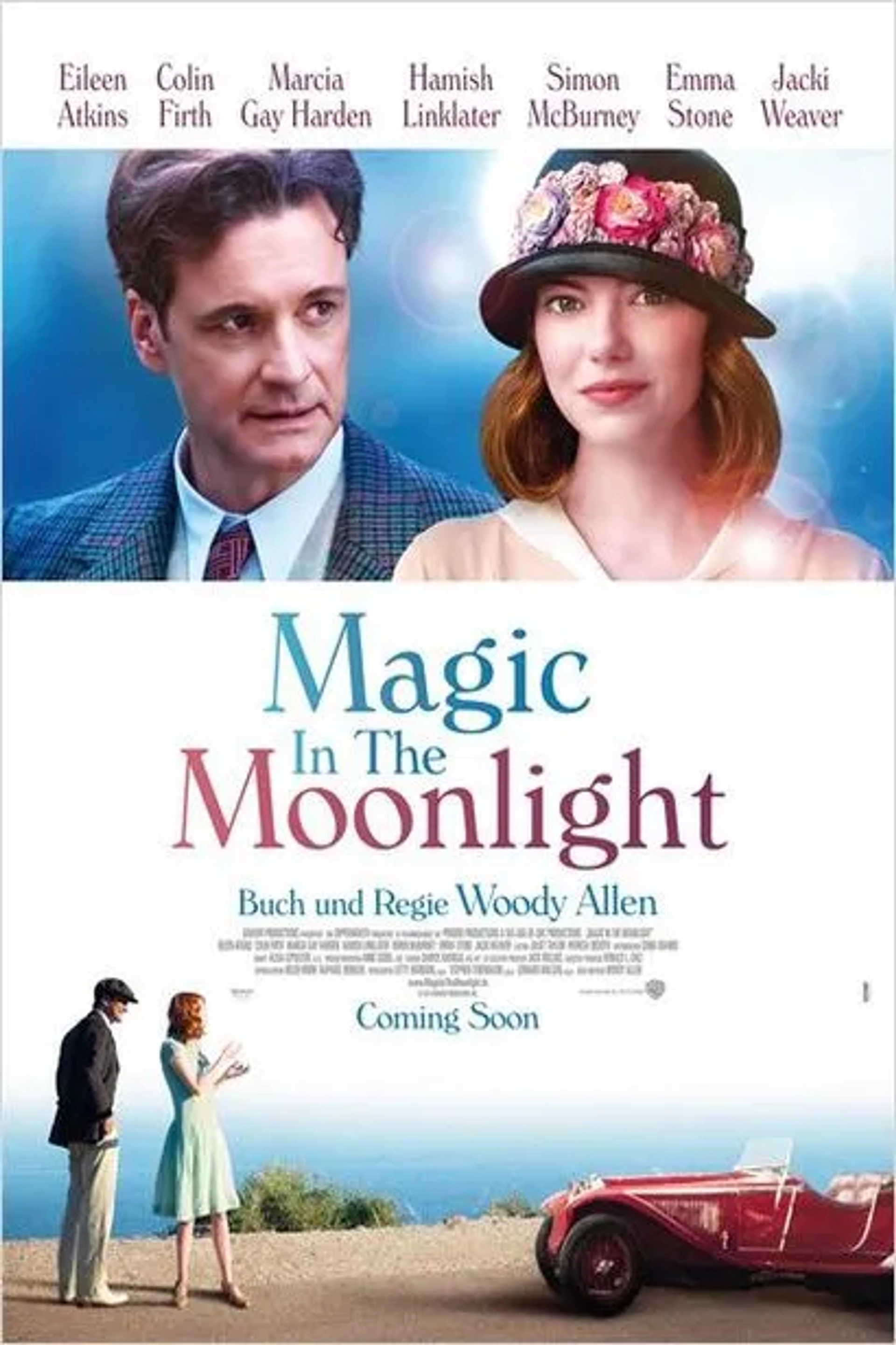 Colin Firth and Emma Stone in Magic in the Moonlight (2014)