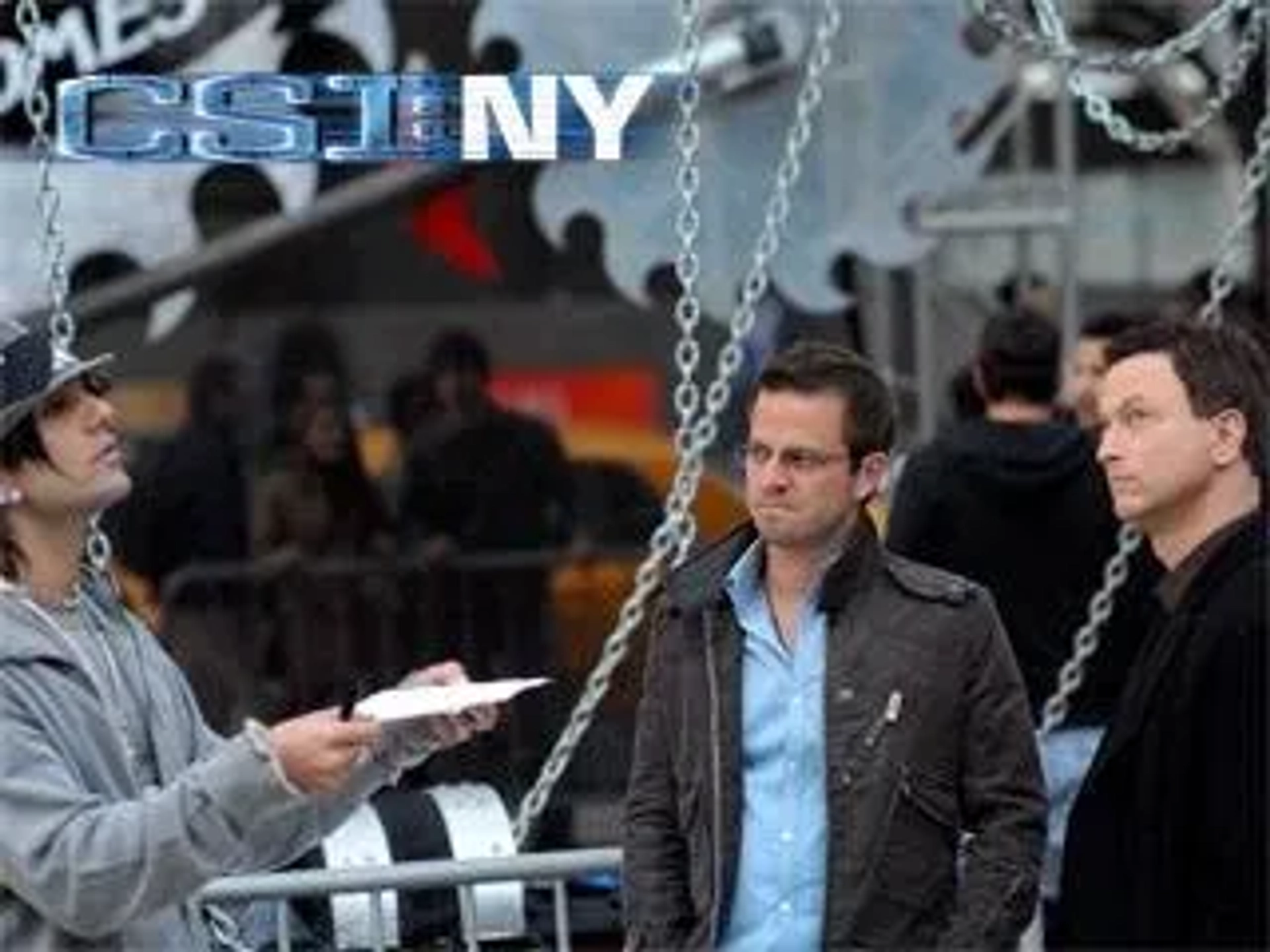 Gary Sinise, Carmine Giovinazzo, and Criss Angel in CSI: NY (2004)