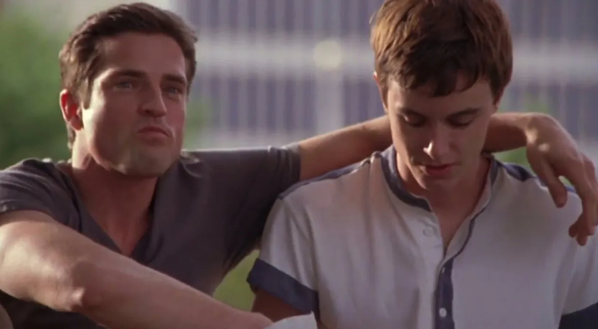 Scott Bailey and Ryan Kelley in Prayers for Bobby (2009)