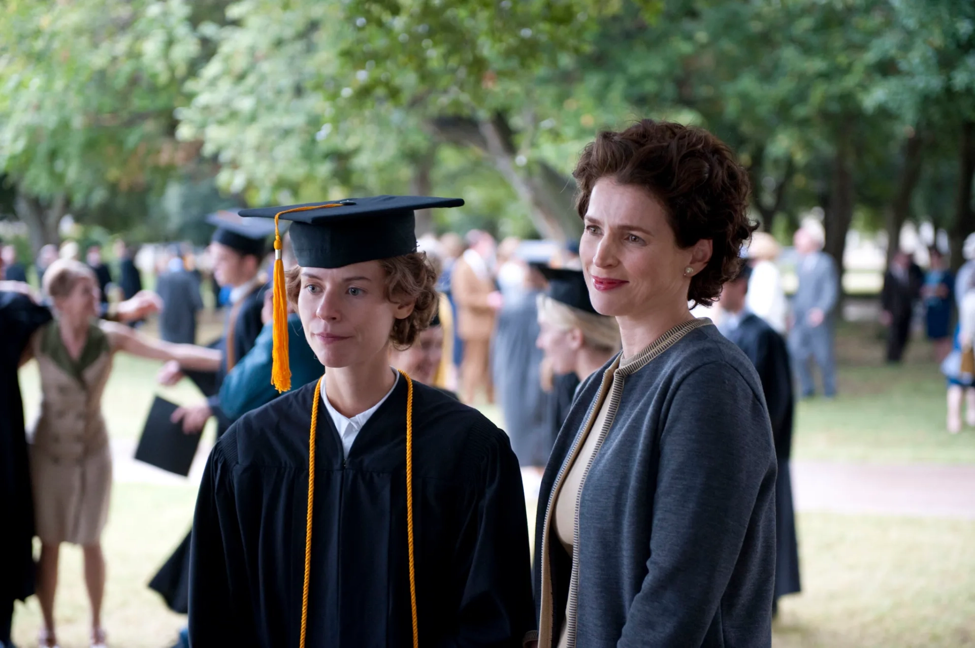 Claire Danes and Julia Ormond in Temple Grandin (2010)