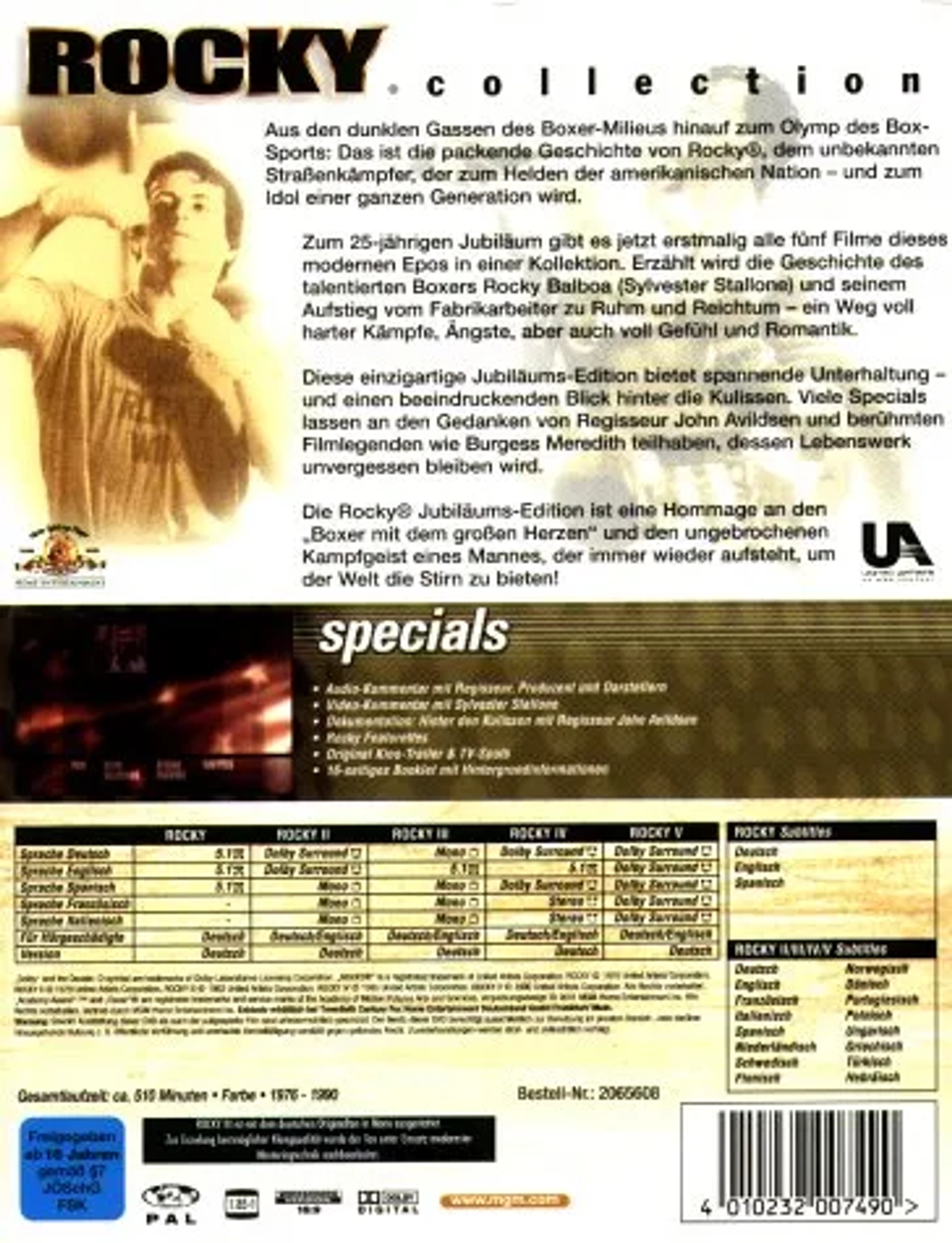 Sylvester Stallone in Rocky (1976)