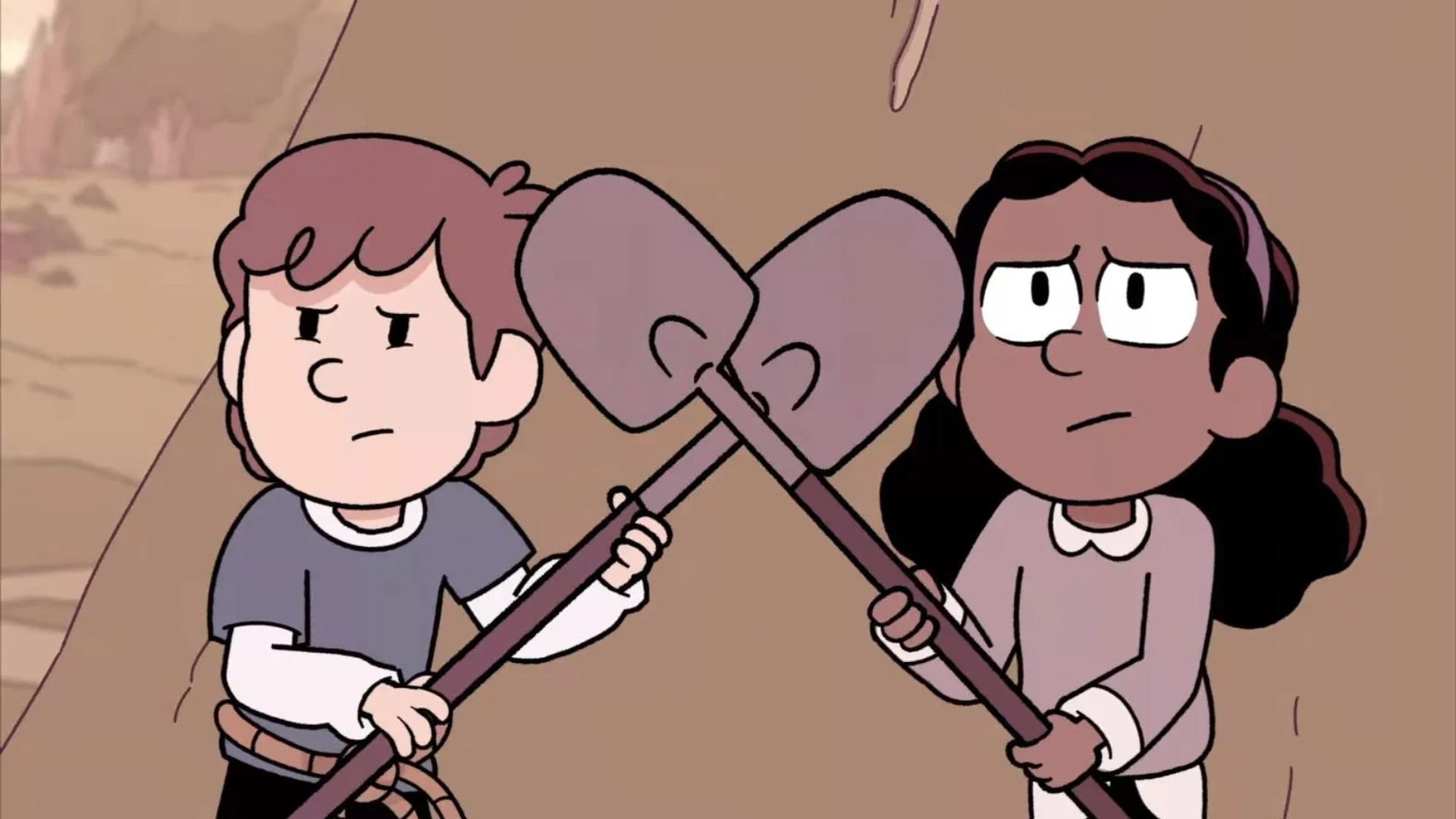 Ameerah Falzon and Oliver Nelson in Chapter 8: The Fairy Isle (2023)