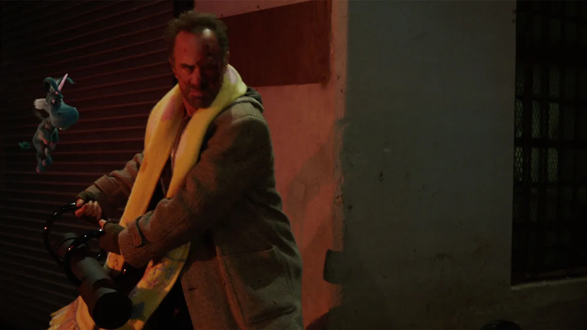 Christopher Meloni and Patton Oswalt in Happy! (2017)