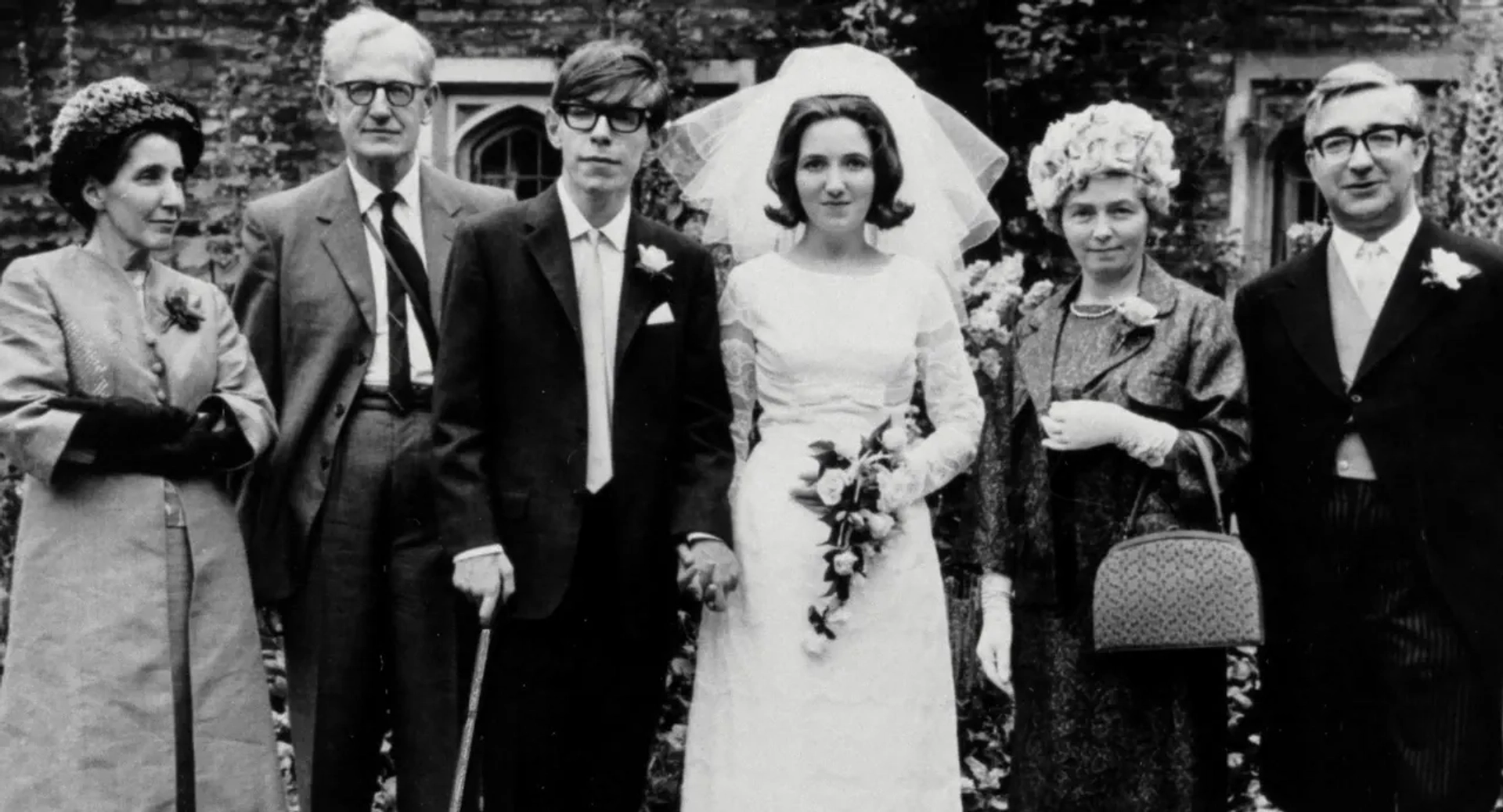 Isobel Hawking, Stephen Hawking, and Jane Hawking in A Brief History of Time (1991)