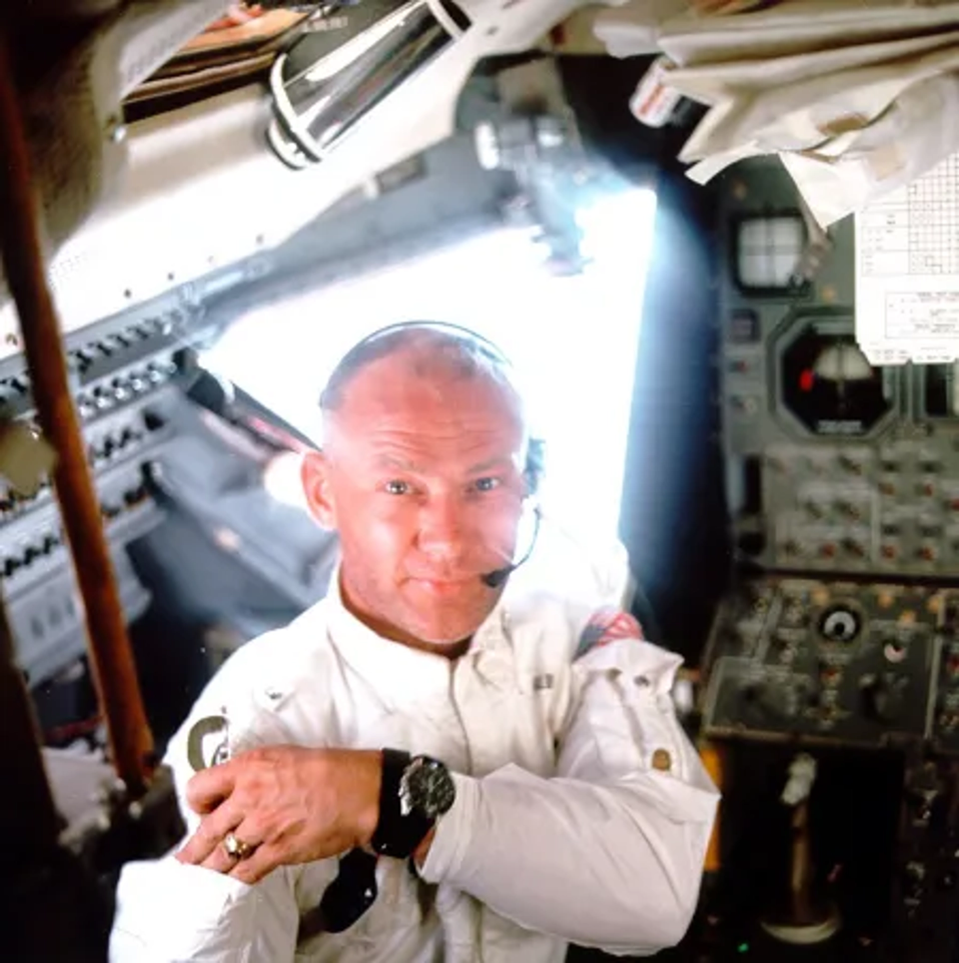 Buzz Aldrin in In the Shadow of the Moon (2007)
