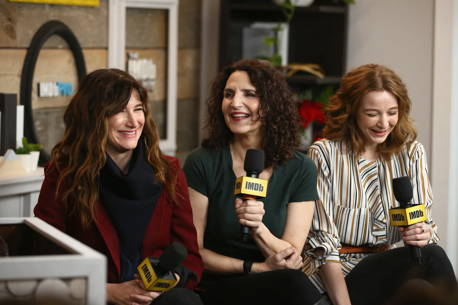 Tamara Jenkins, Kathryn Hahn, and Kayli Carter at an event for Private Life (2018)
