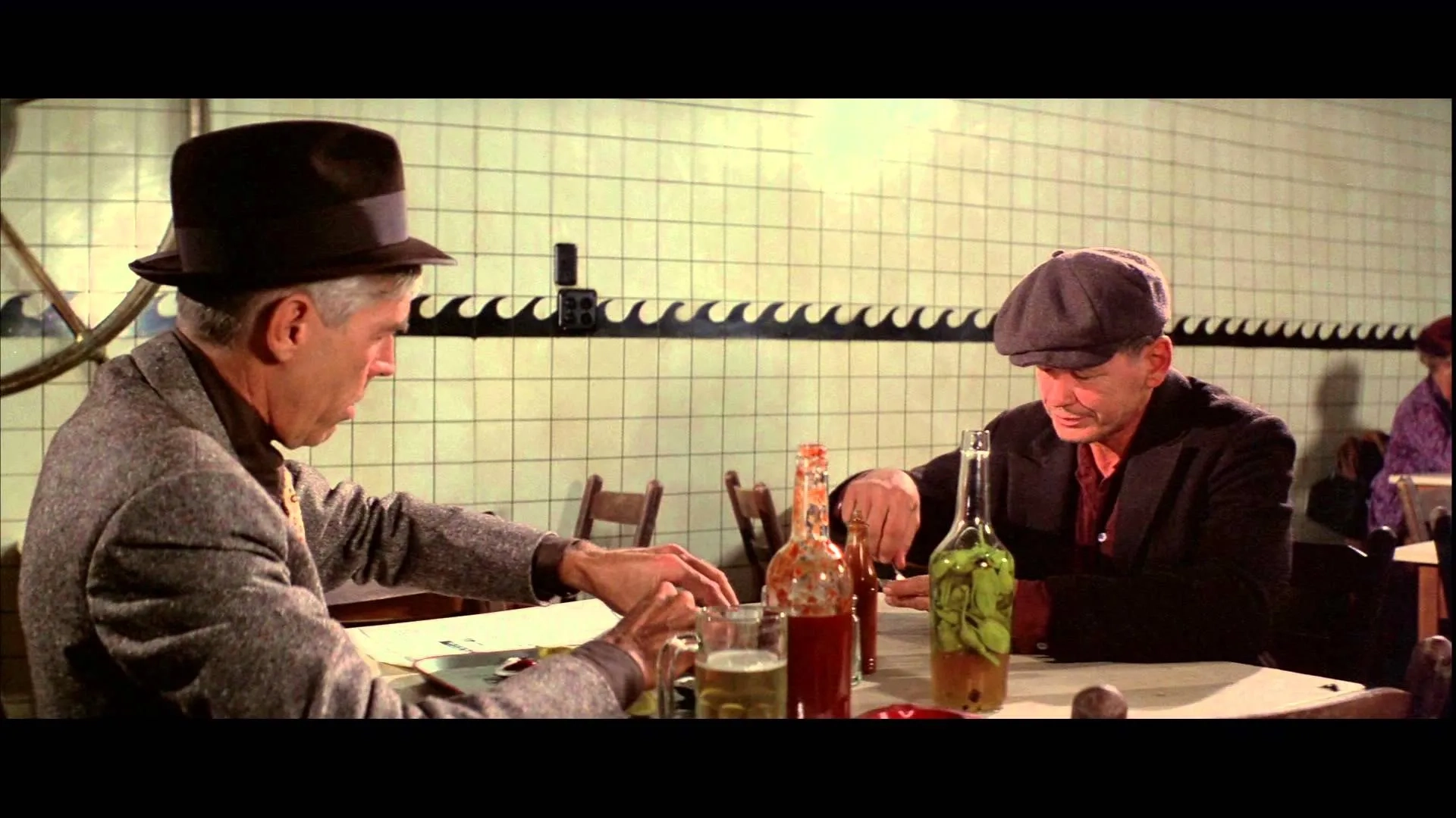 Charles Bronson and James Coburn in Hard Times (1975)