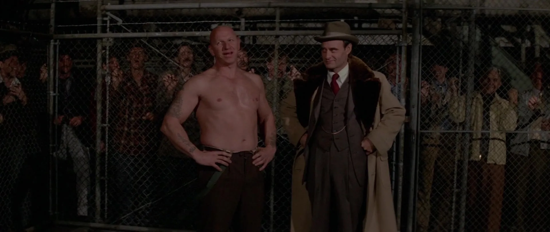 Michael McGuire and Robert Tessier in Hard Times (1975)