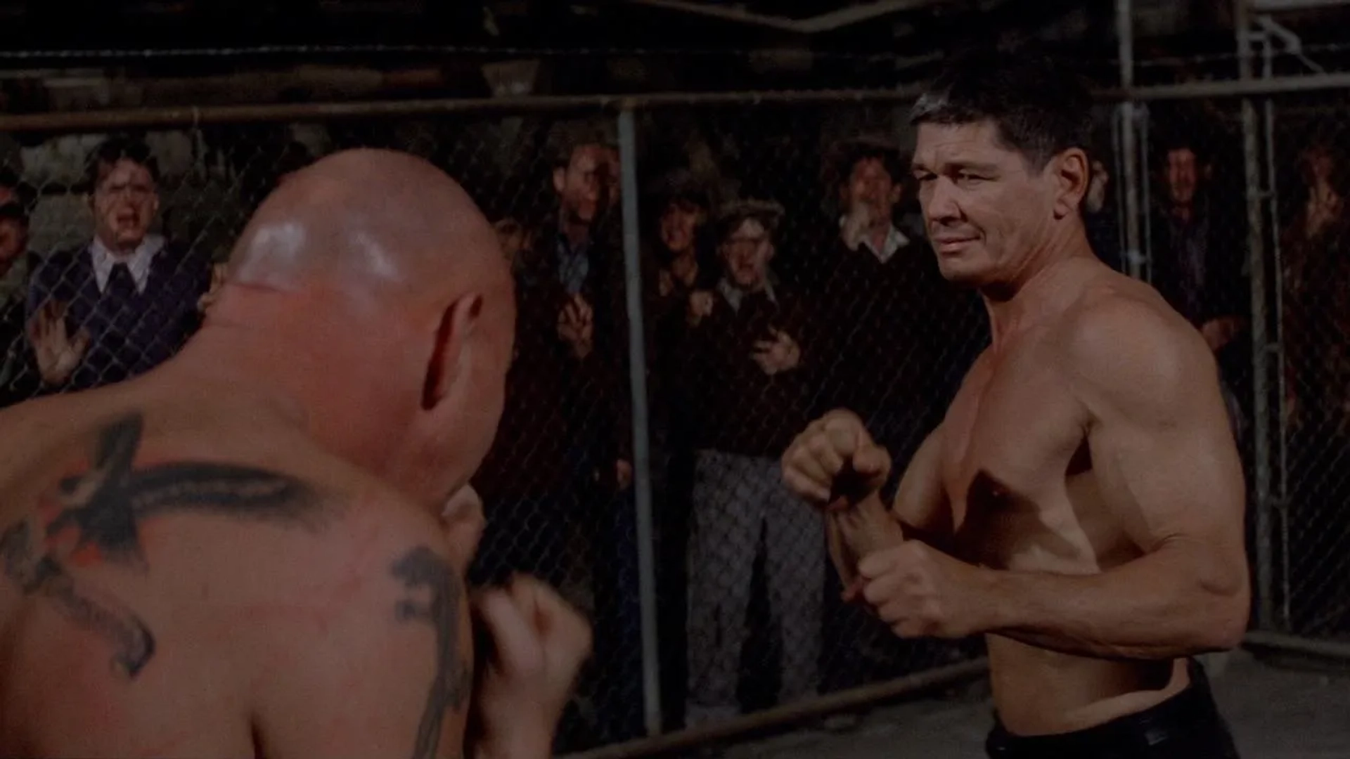 Charles Bronson and Robert Tessier in Hard Times (1975)