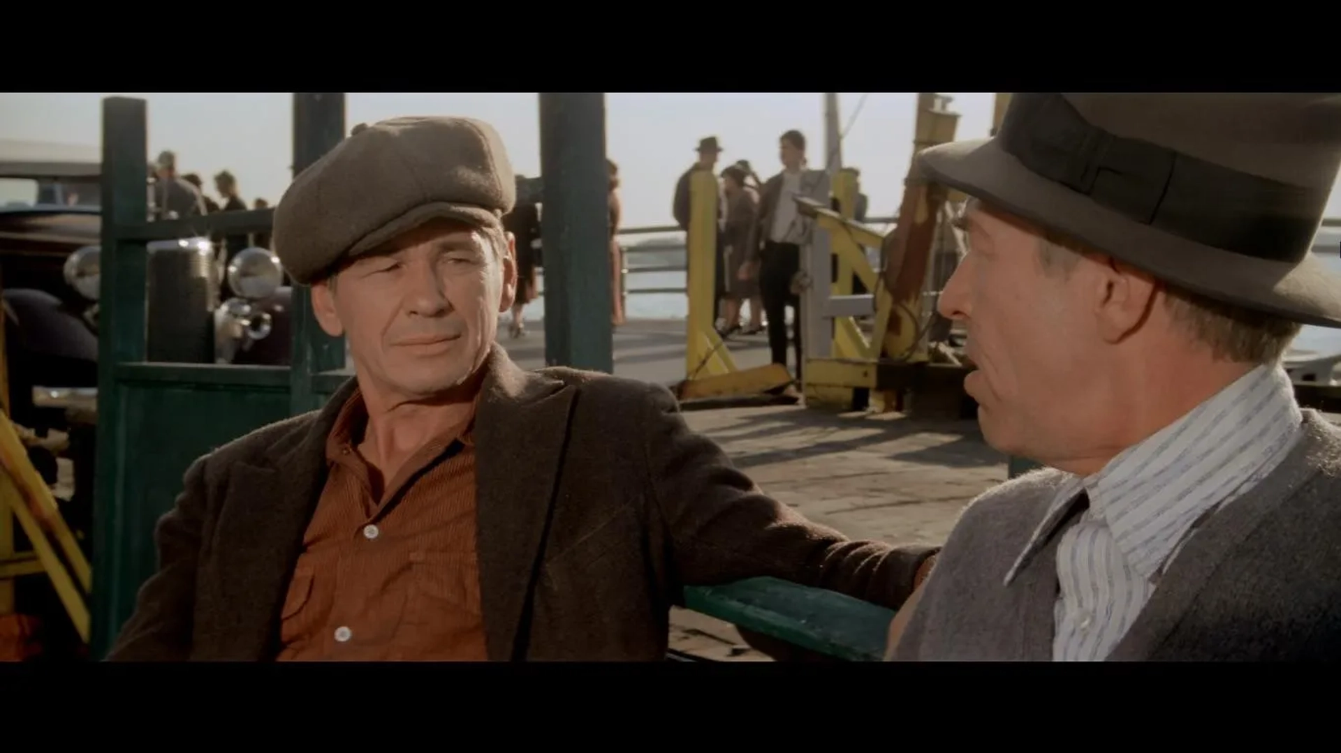 Charles Bronson and James Coburn in Hard Times (1975)