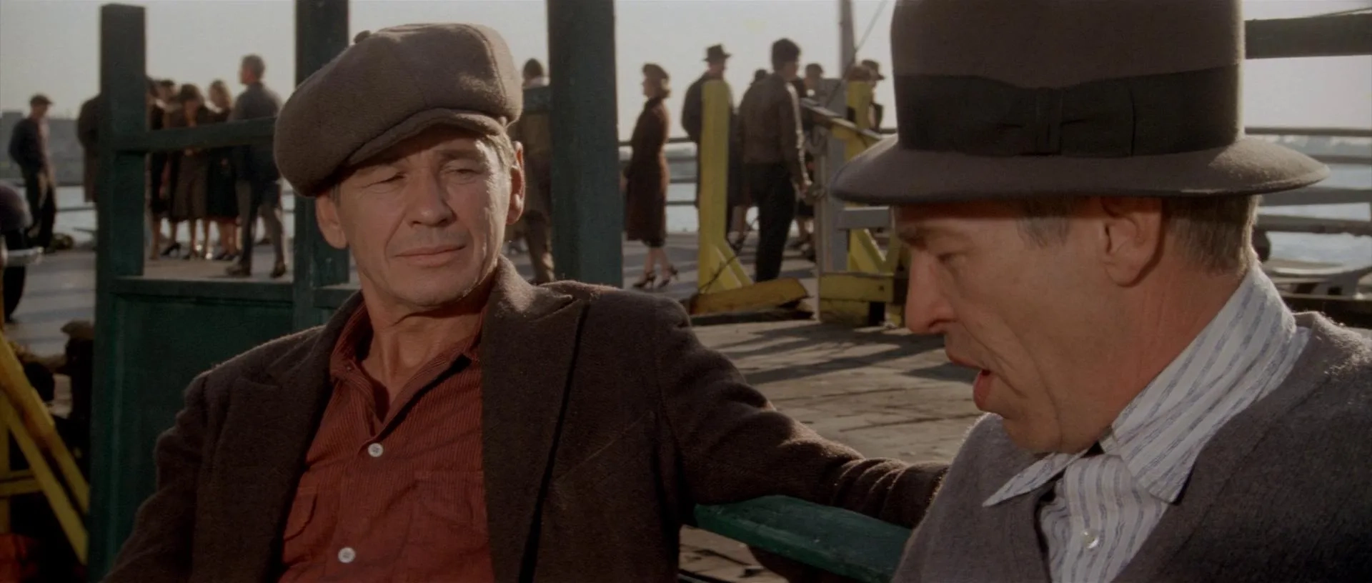 Charles Bronson and James Coburn in Hard Times (1975)