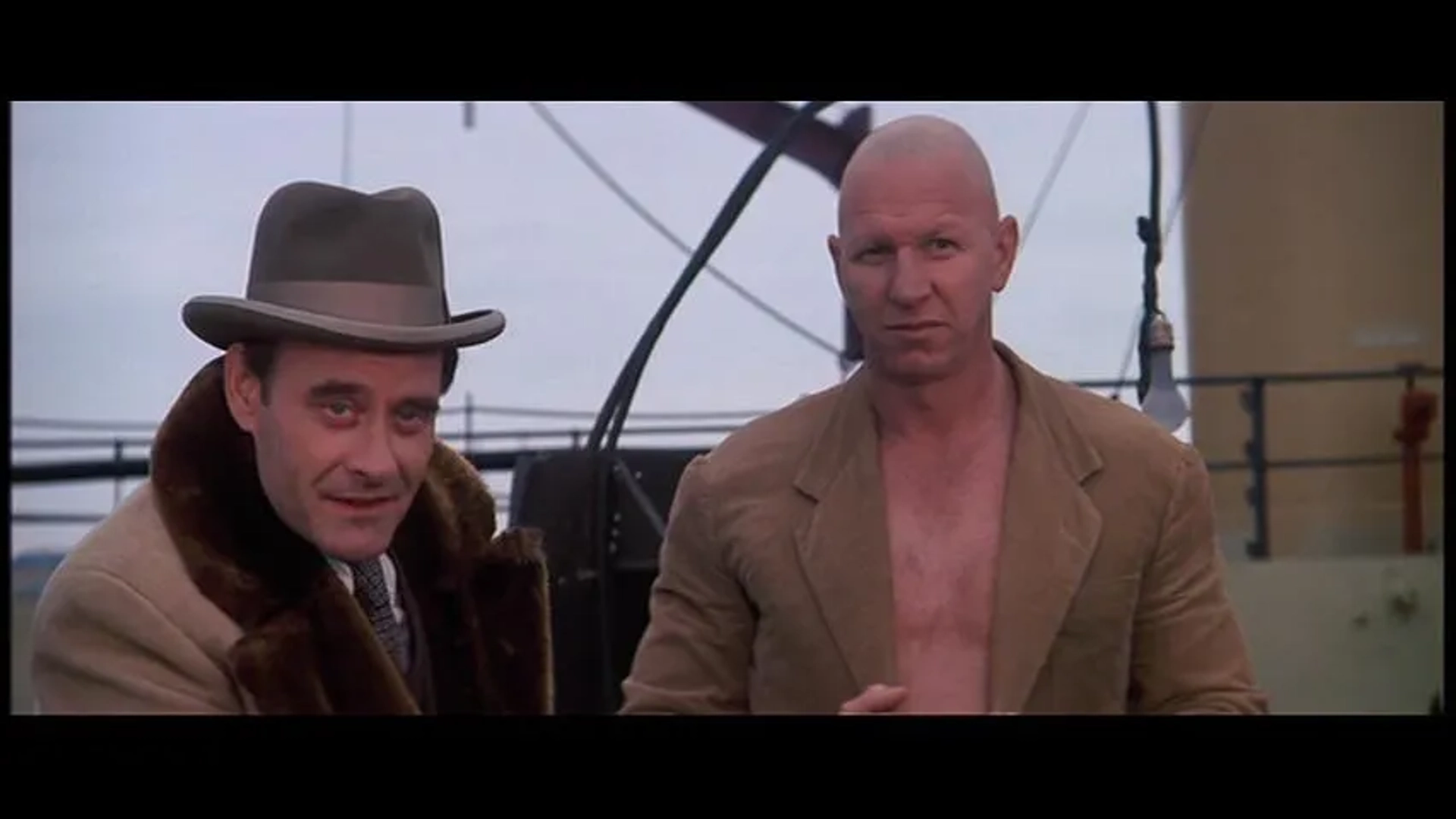 Michael McGuire and Robert Tessier in Hard Times (1975)