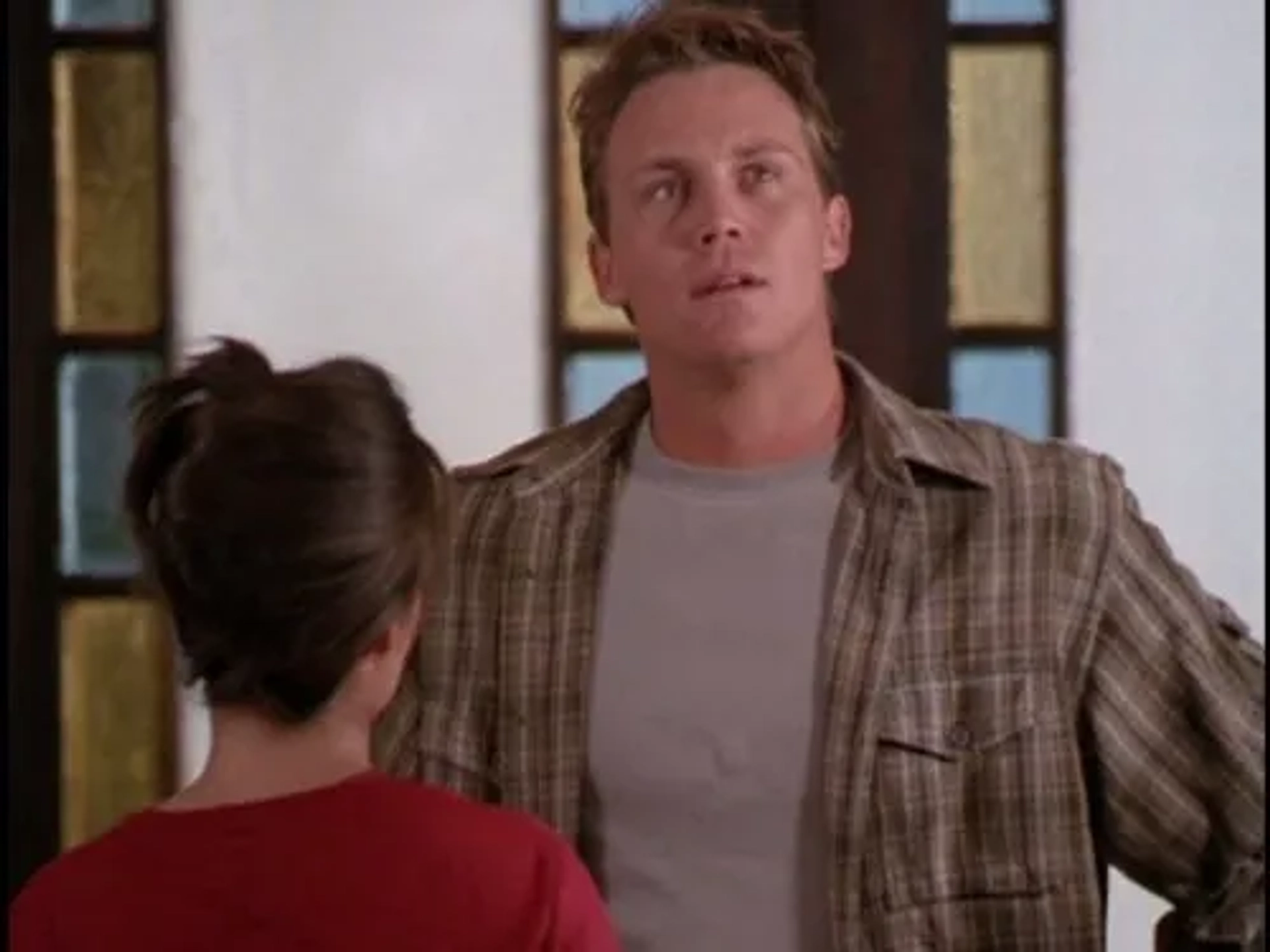 Holly Marie Combs and Brian Krause in Charmed (1998)