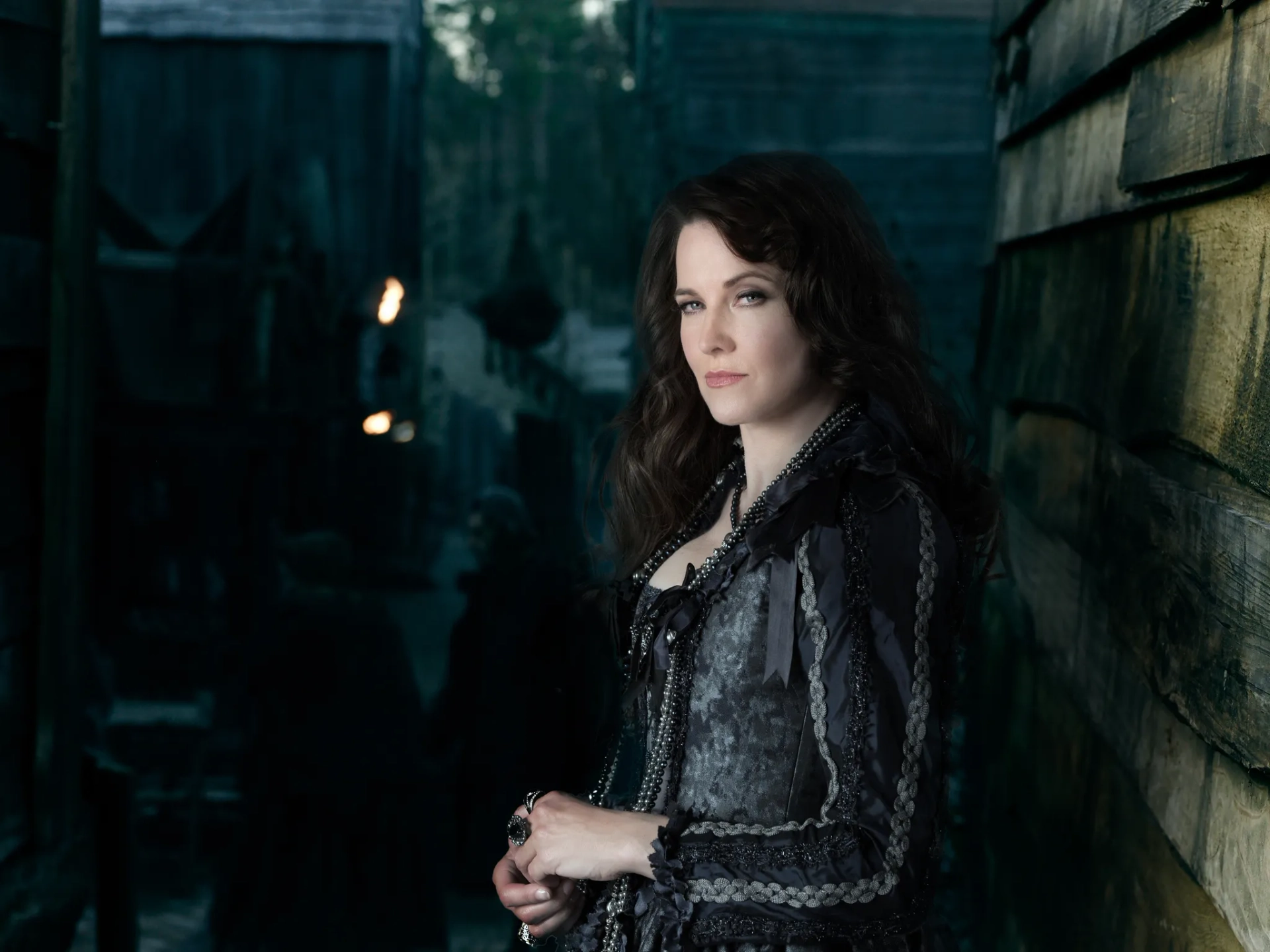 Lucy Lawless in Salem (2014)
