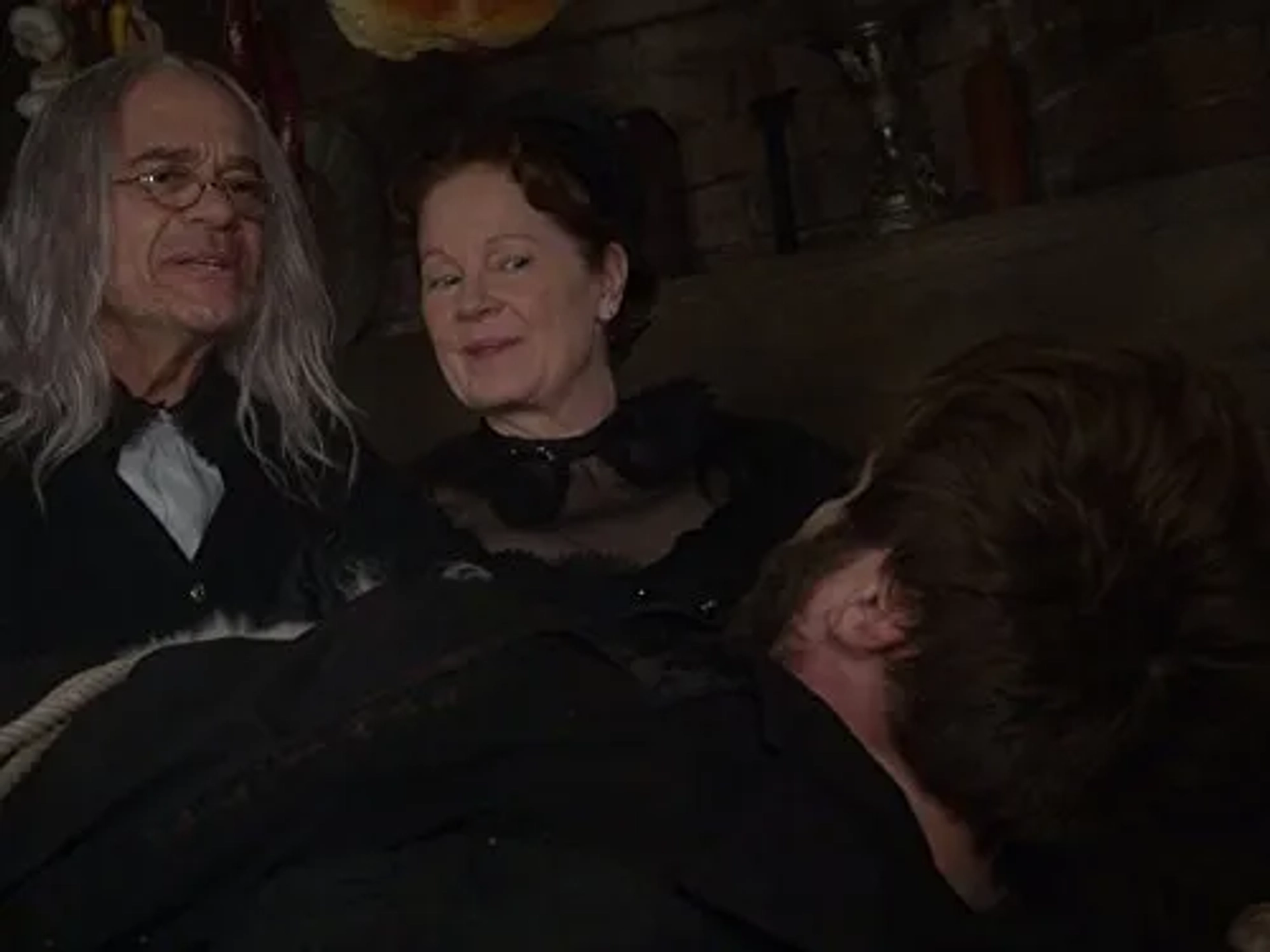 Robert Picardo and Seth Gabel in Salem (2014)