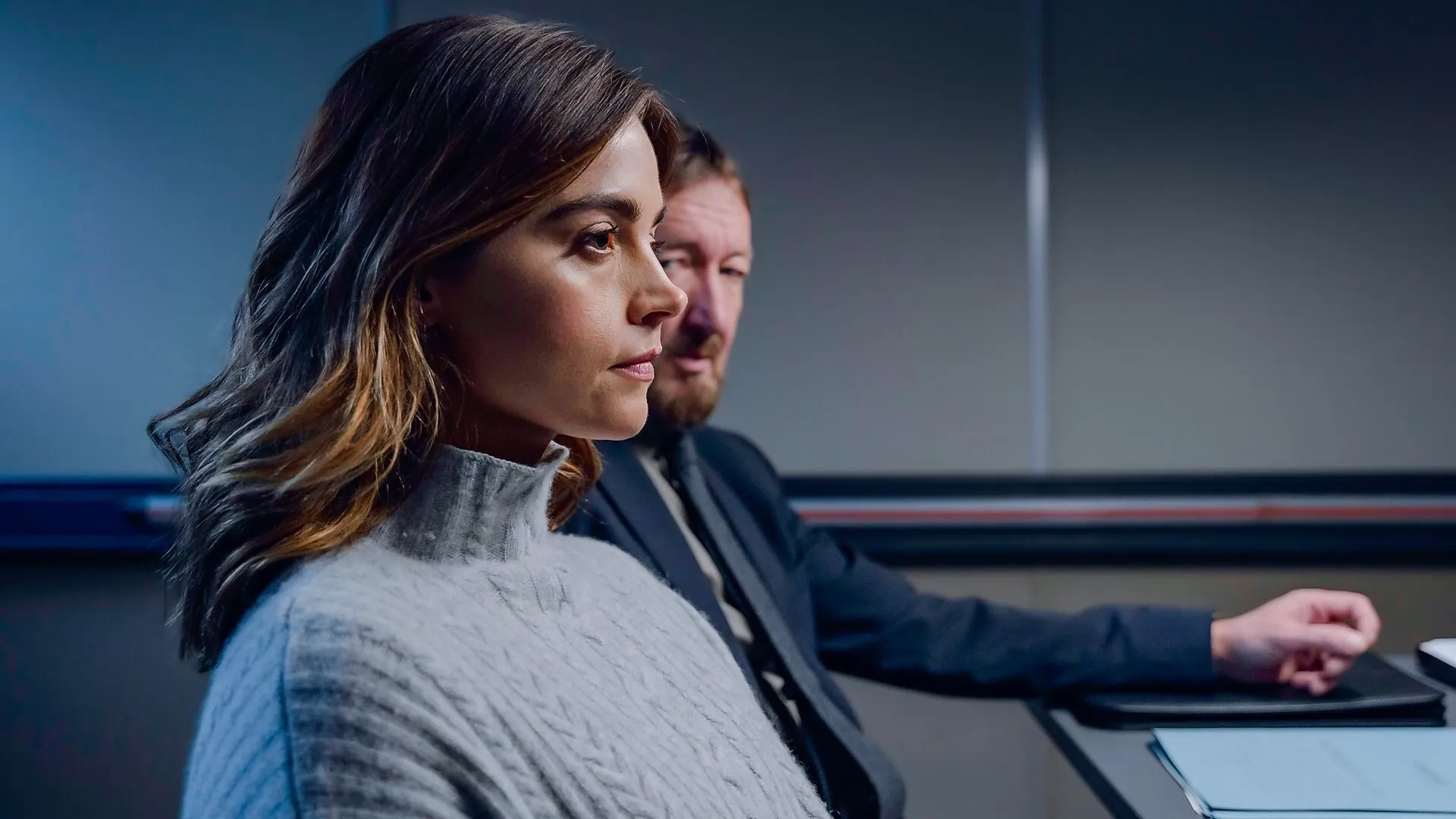 Jenna Coleman in The Jetty (2024)