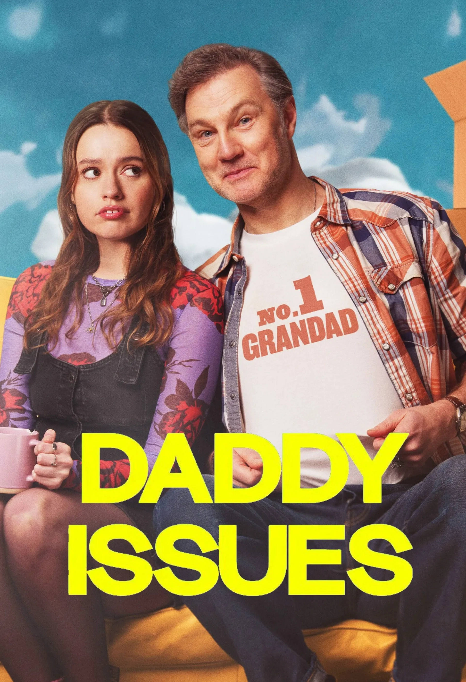 David Morrissey and Aimee Lou Wood in Daddy Issues (2024)