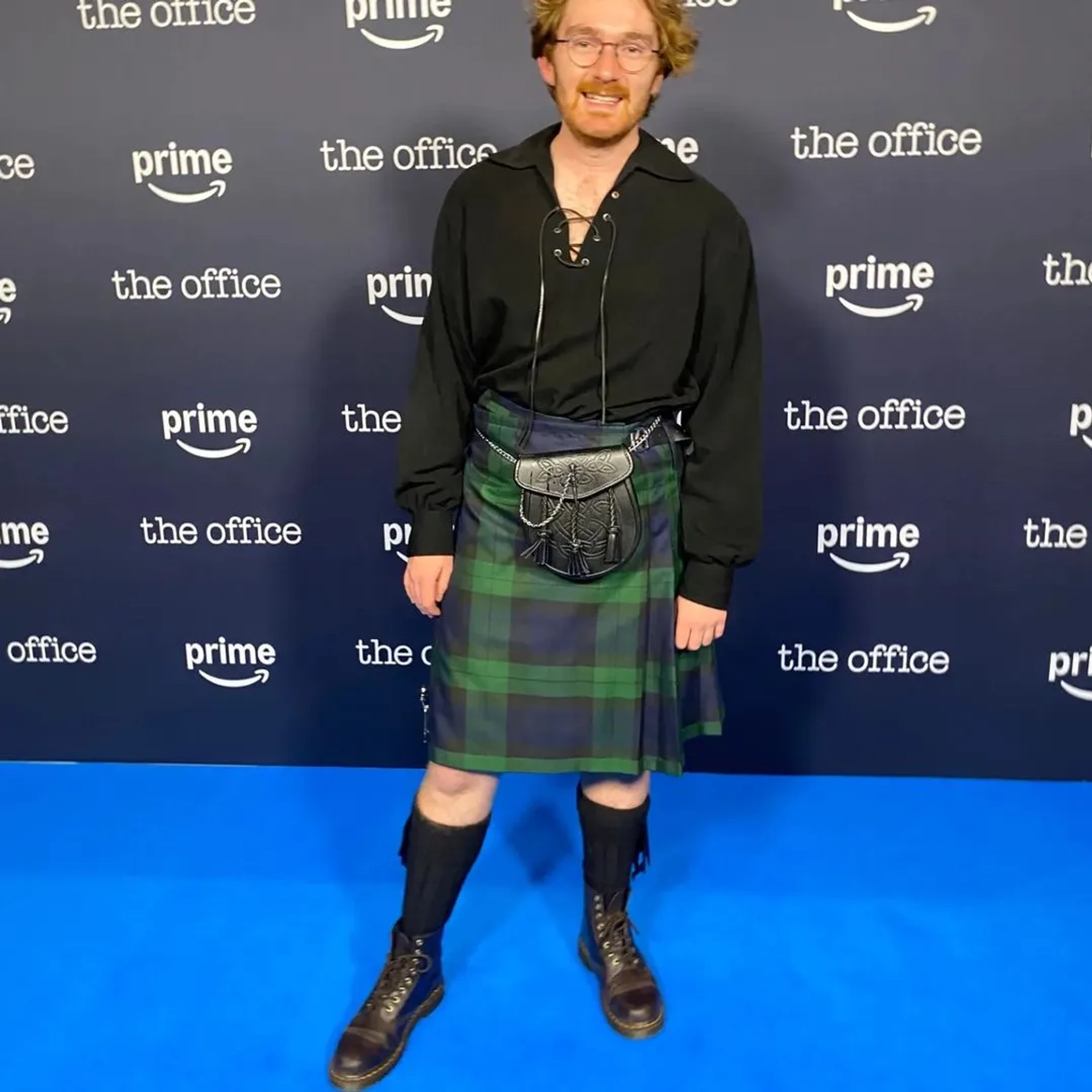 Jack Dutson at an event for The Office (2024)