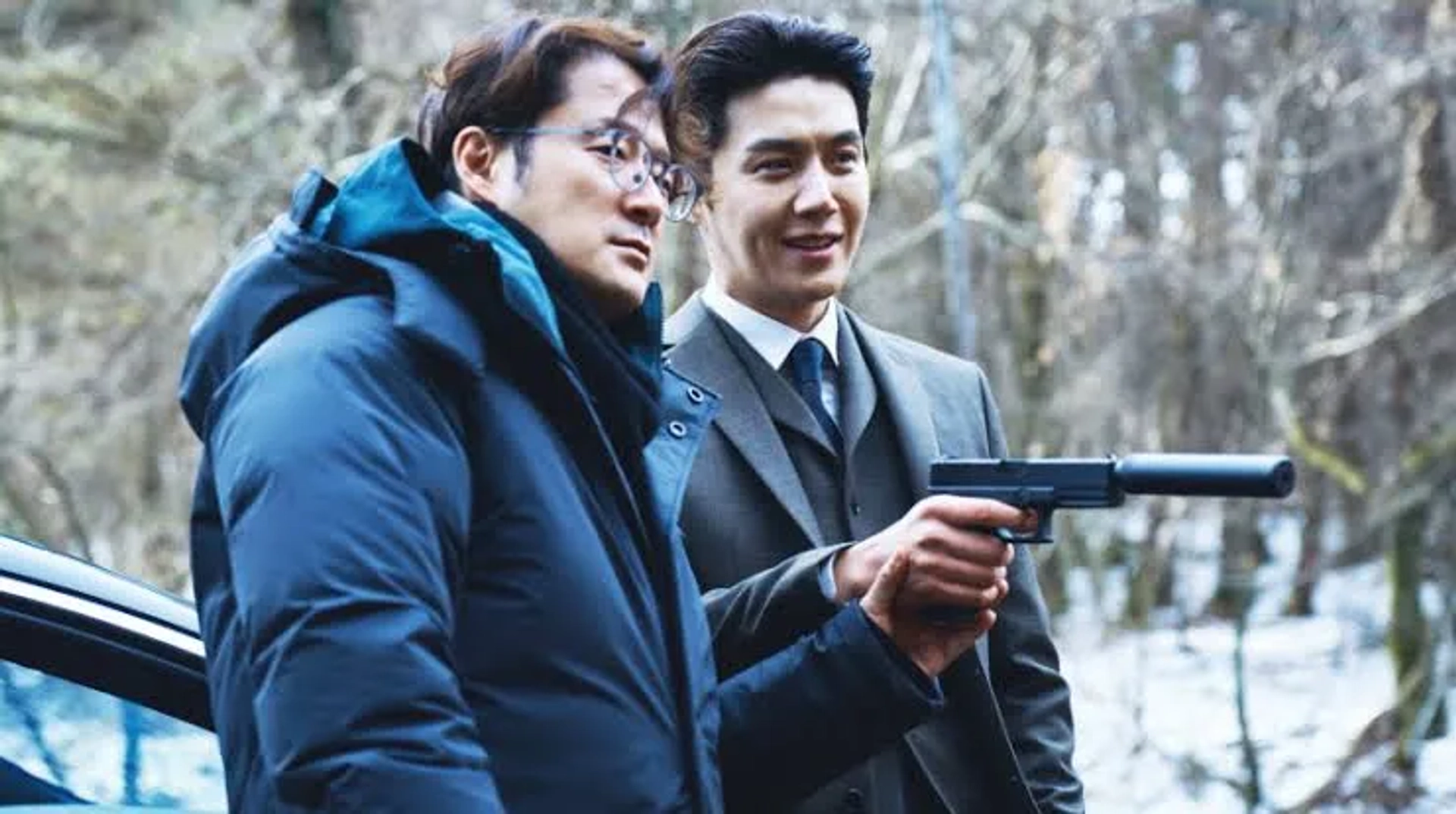 Park Hoon-jung and Kim Seon-ho in The Tyrant (2024)