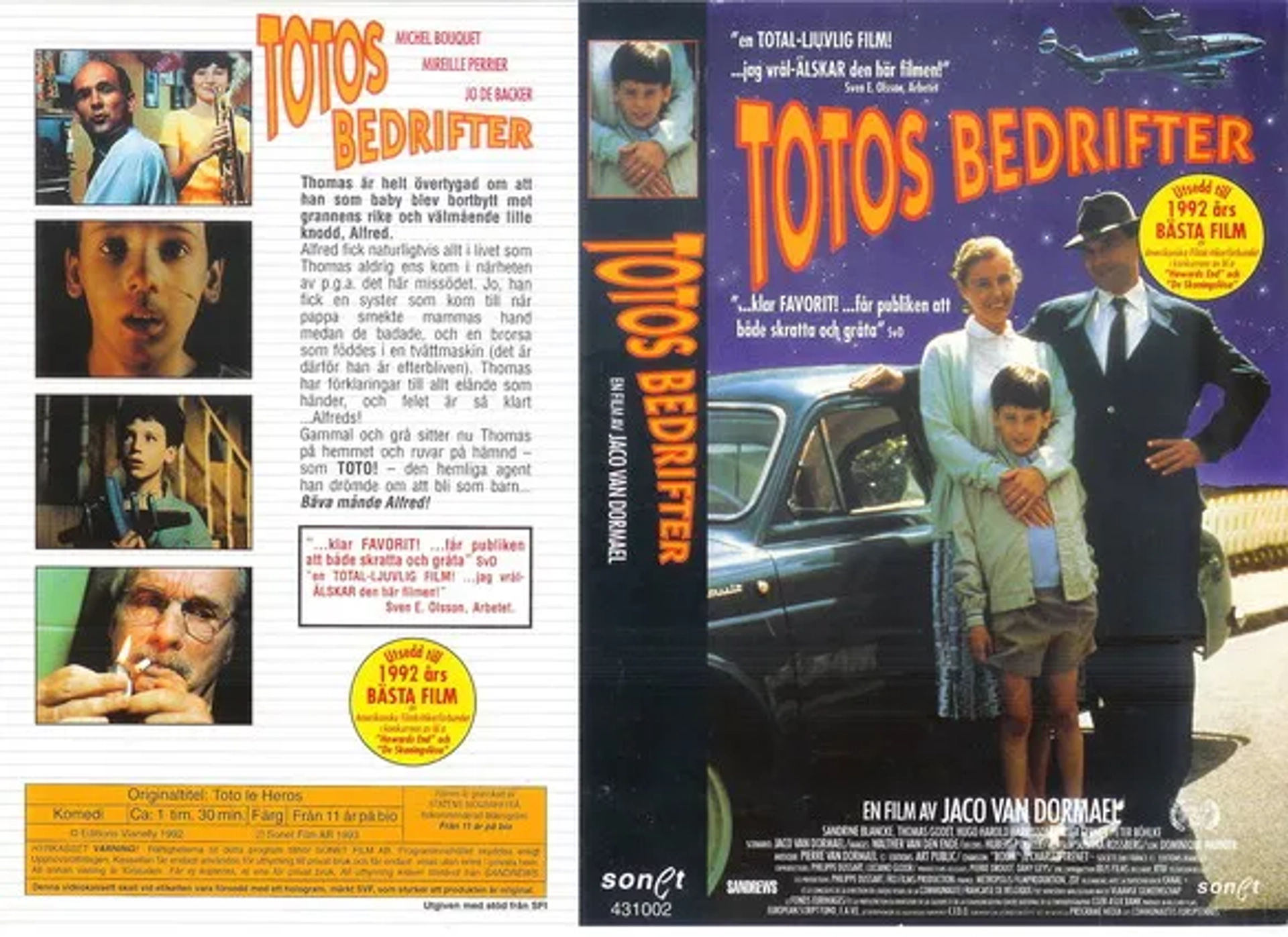 Toto the Hero (1991)