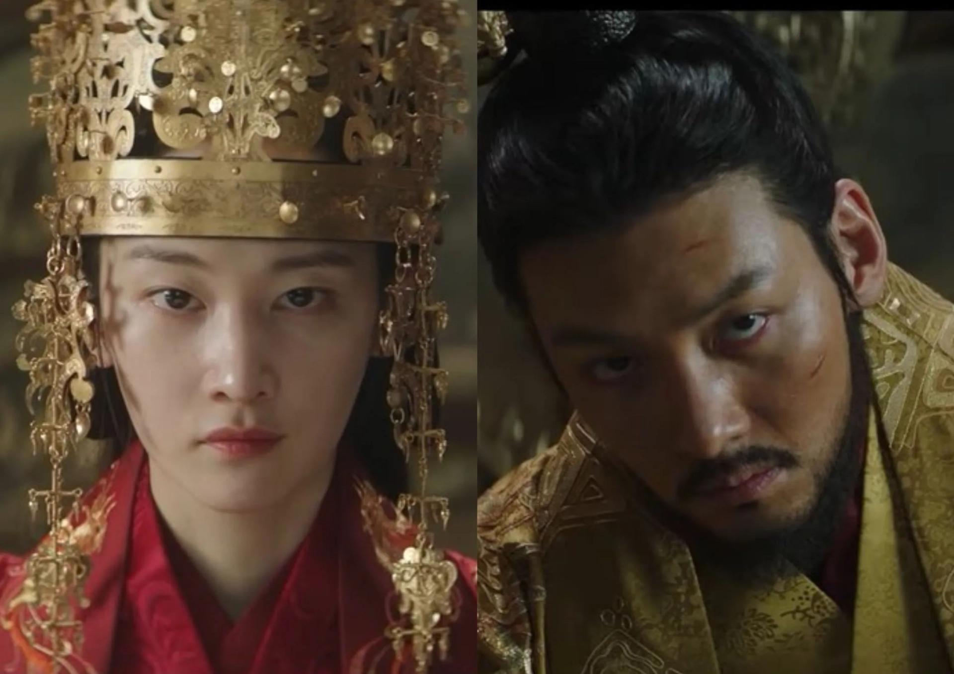 Ji Chang-wook and Jeon Jong-seo in Queen Woo (2024)