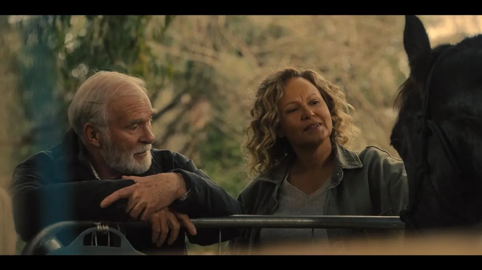 Ian McElhinney and Leah Purcell in High Country (2024)