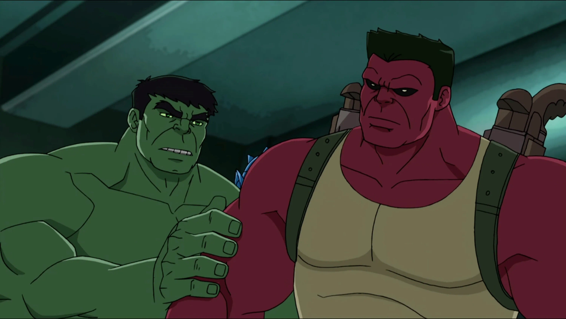 Clancy Brown and Fred Tatasciore in Hulk and the Agents of S.M.A.S.H. (2013)