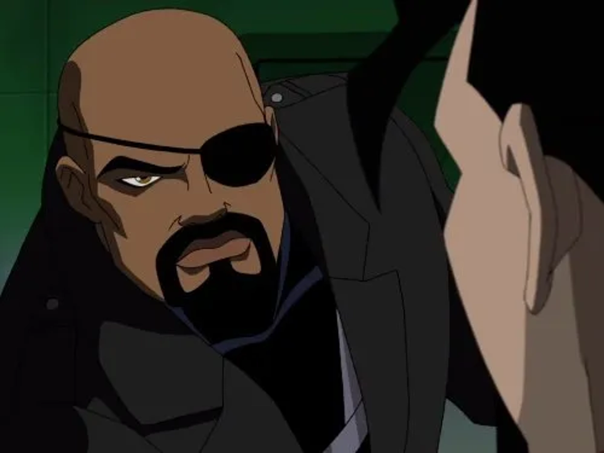 Alex Désert and Eric Loomis in The Avengers: Earth's Mightiest Heroes (2010)