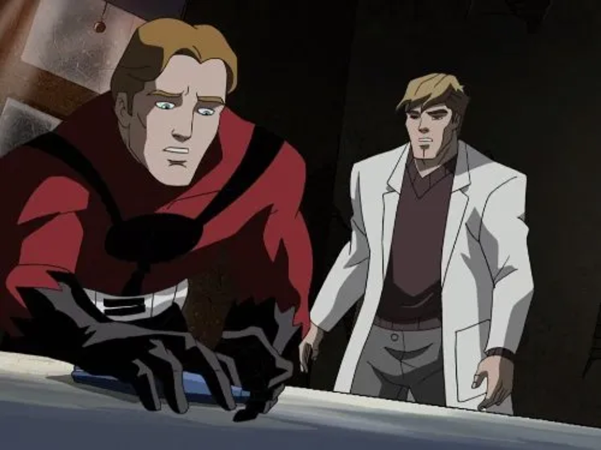 Crispin Freeman and Wally Wingert in The Avengers: Earth's Mightiest Heroes (2010)