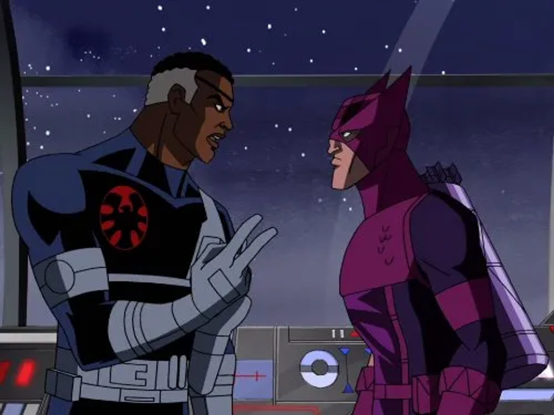 Chris Cox and Alex Désert in The Avengers: Earth's Mightiest Heroes (2010)