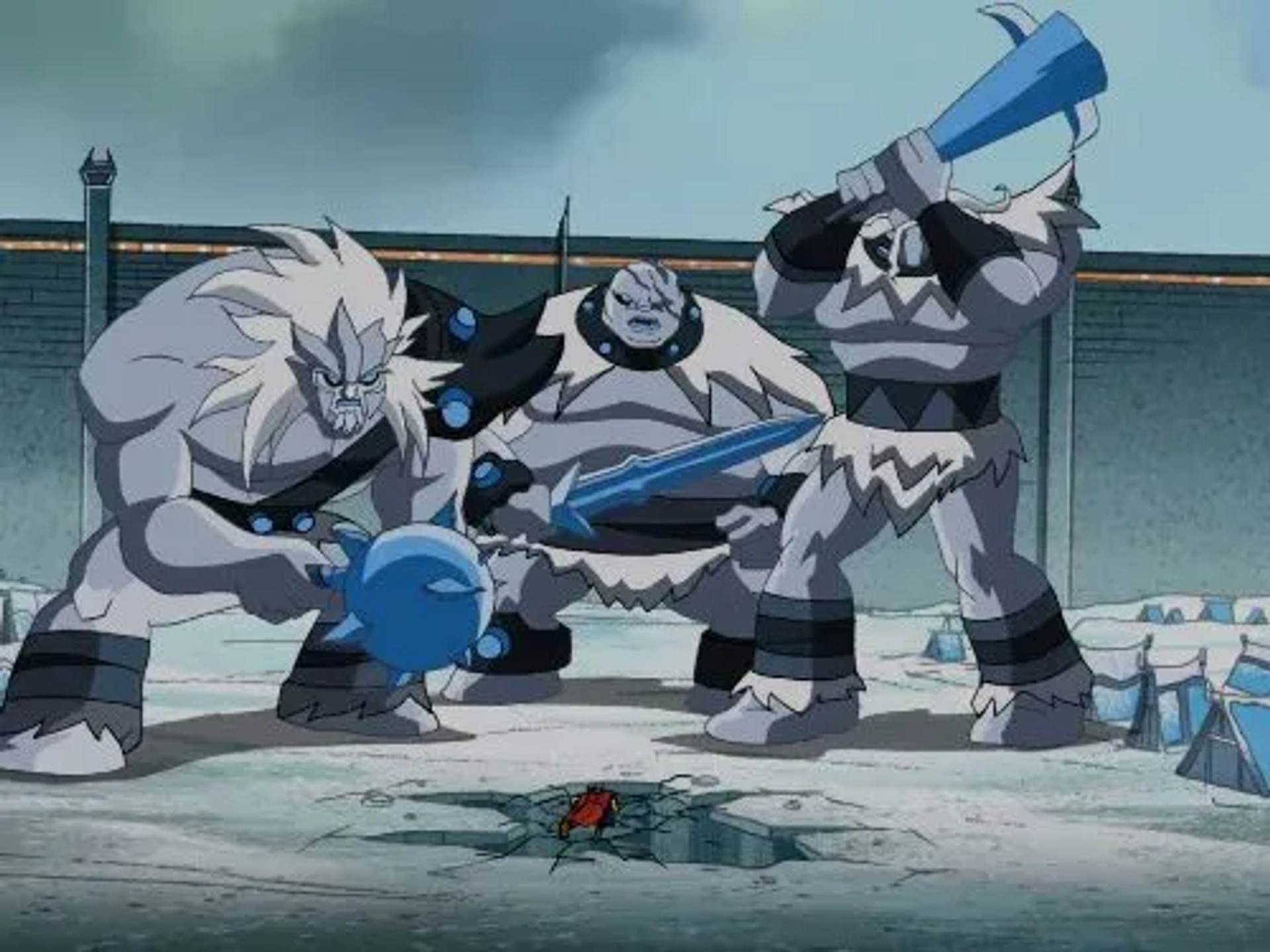 Fred Tatasciore, JB Blanc, and Rick D. Wasserman in The Avengers: Earth's Mightiest Heroes (2010)